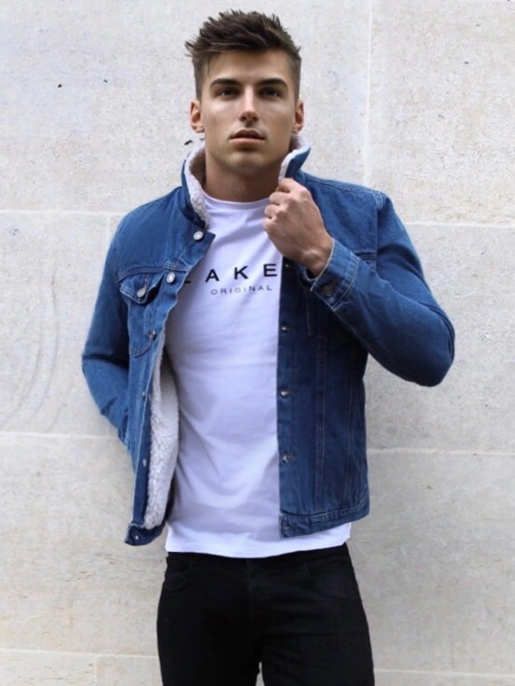 Banff Denim Jacket - Blue - Prinboxs