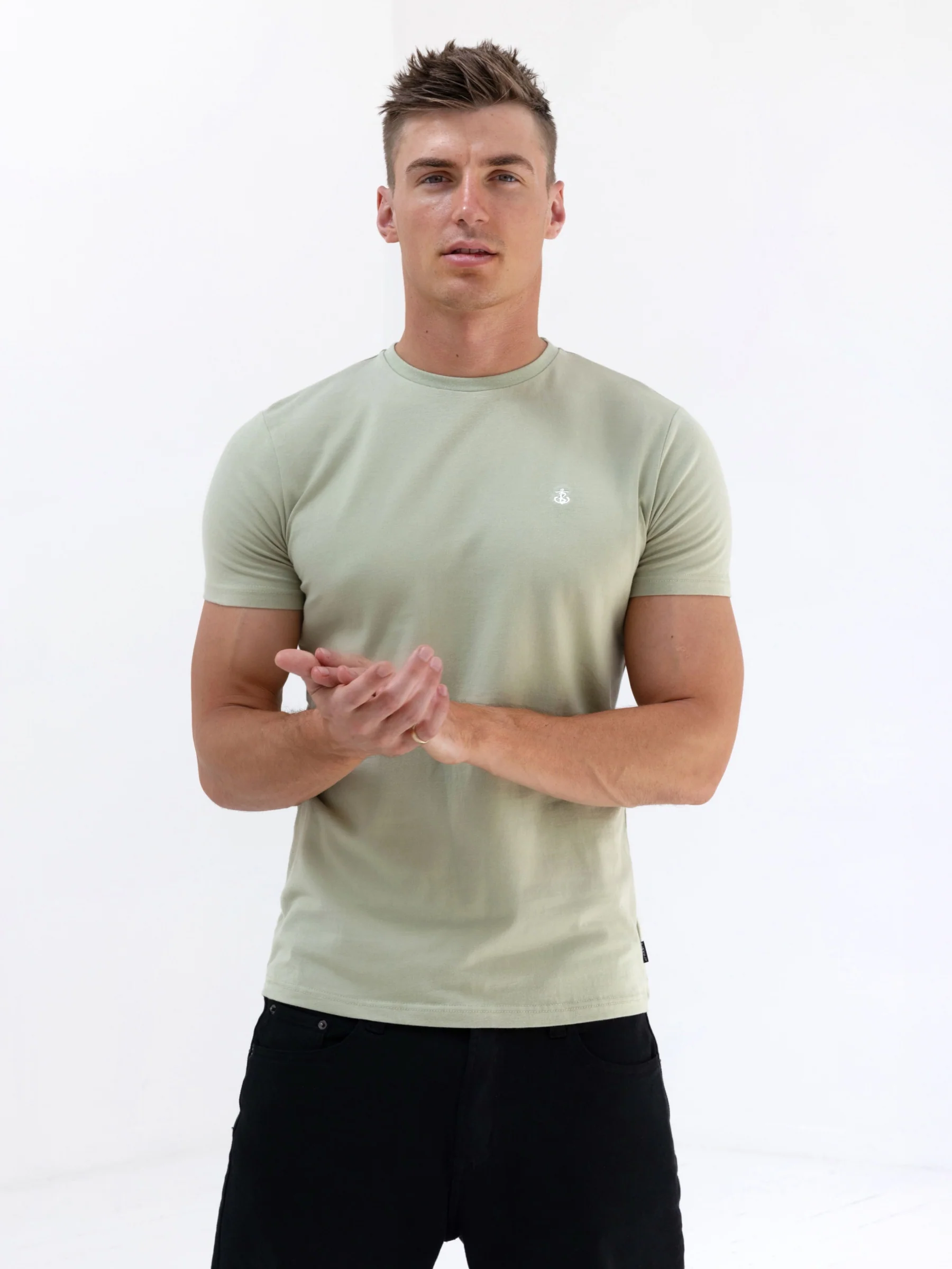 Denver T-Shirt - Light Green - Prinboxs