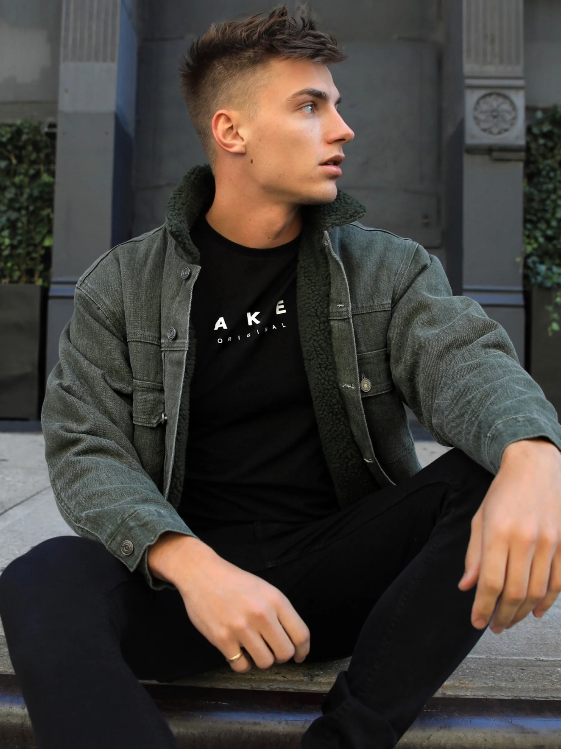 Rapha Denim Jacket - Green - Prinboxs