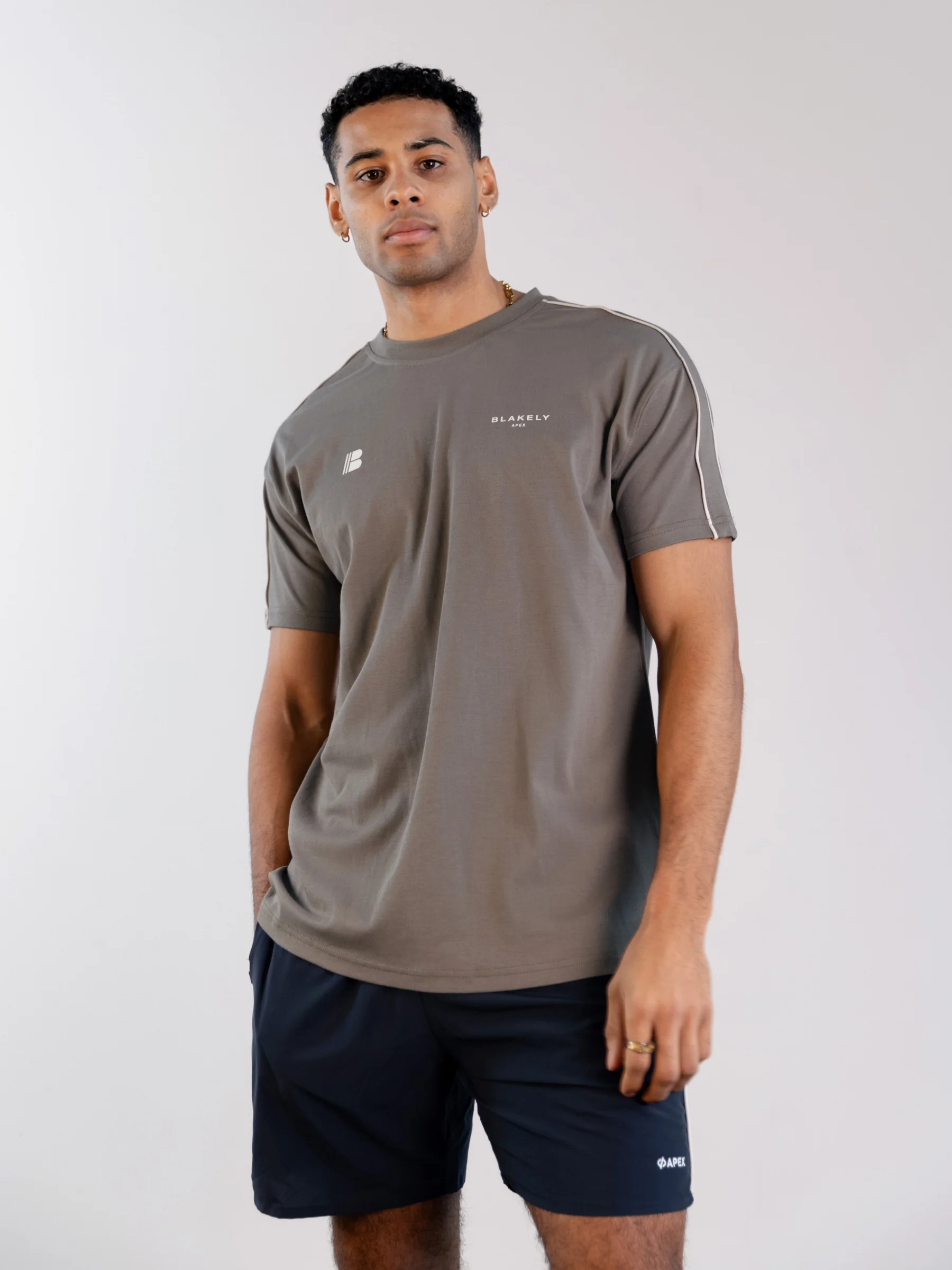 Apex Pro Relaxed T-Shirt - Safari Green - Prinboxs