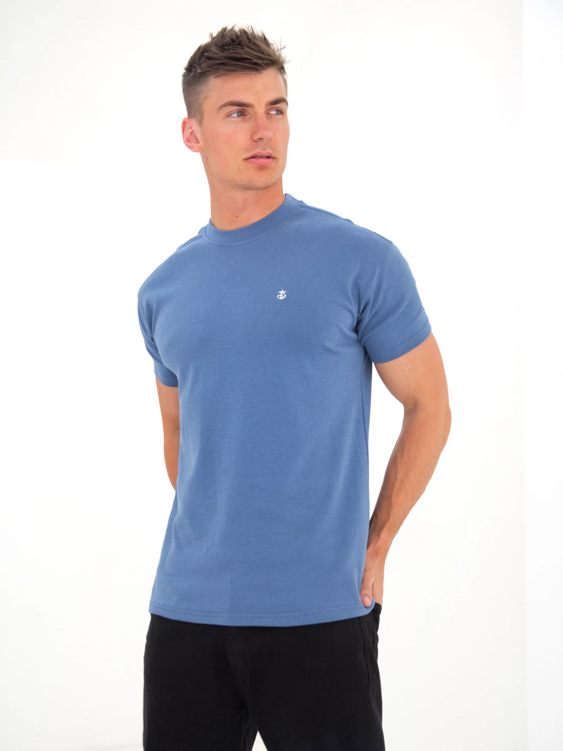 Anchor Relaxed T-Shirt - Blue - Prinboxs