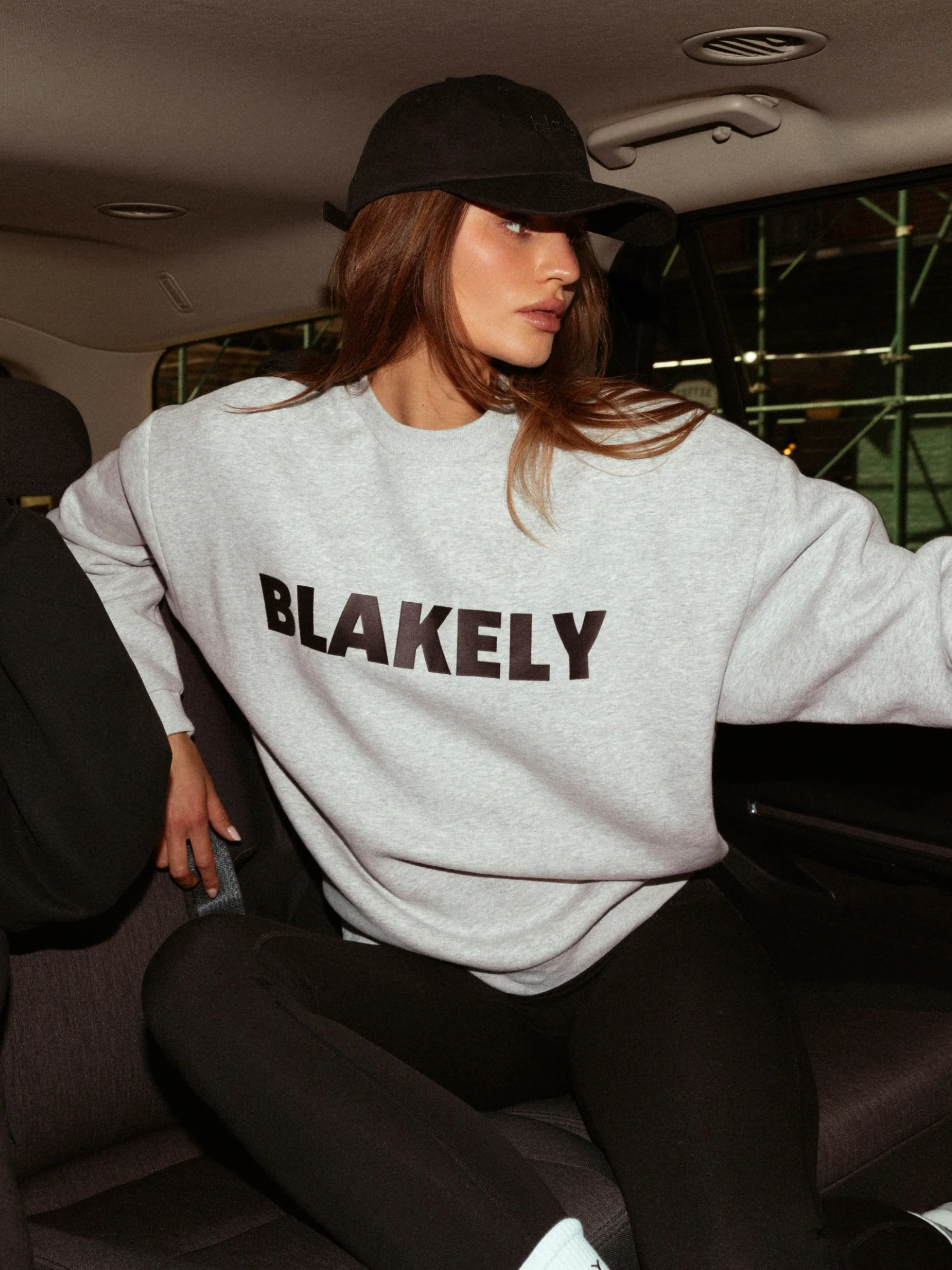 Studio Oversized Jumper - Marl Grey - Prinboxs