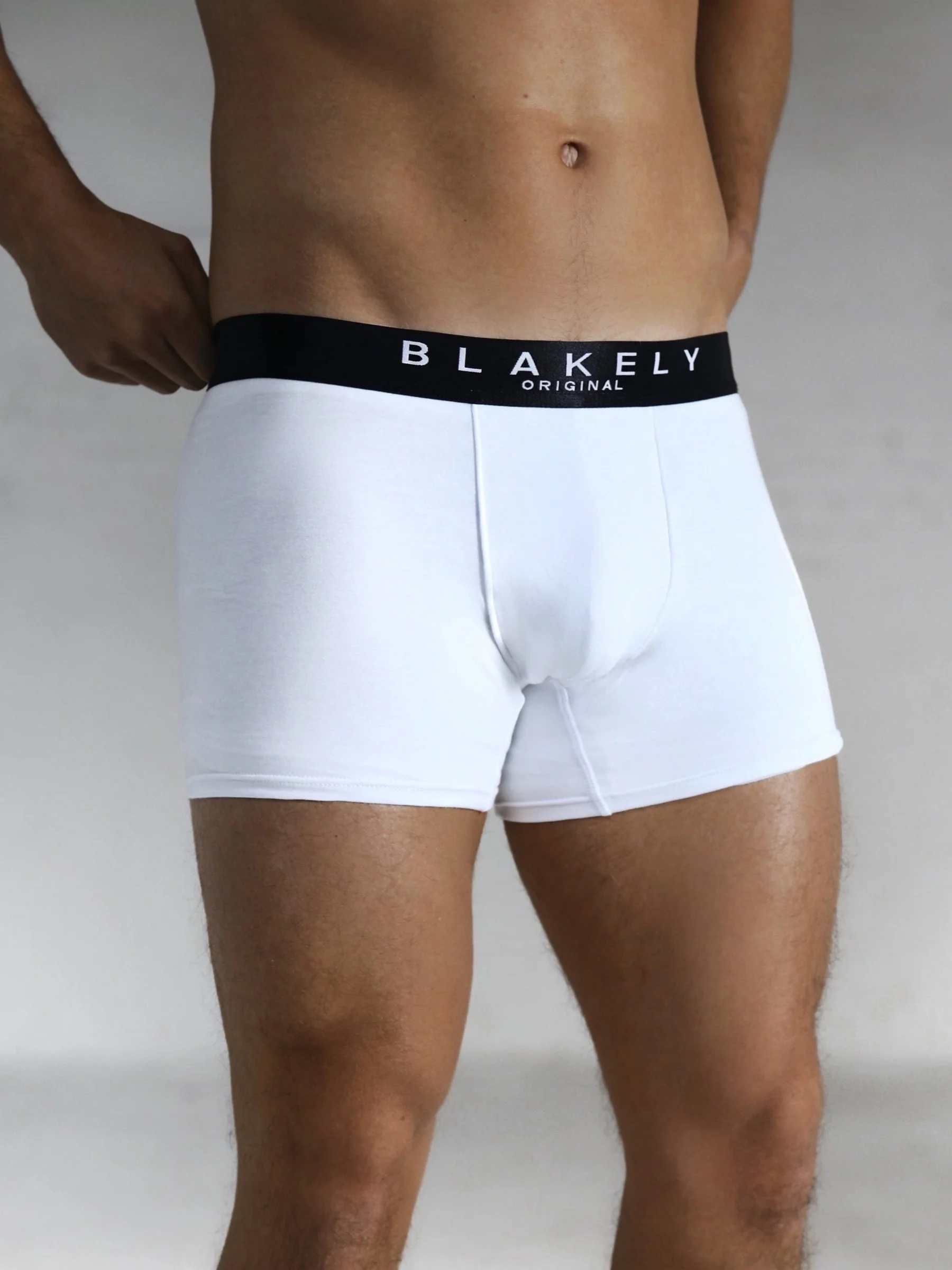 BLK Boxers - White 3 Pack - Prinboxs
