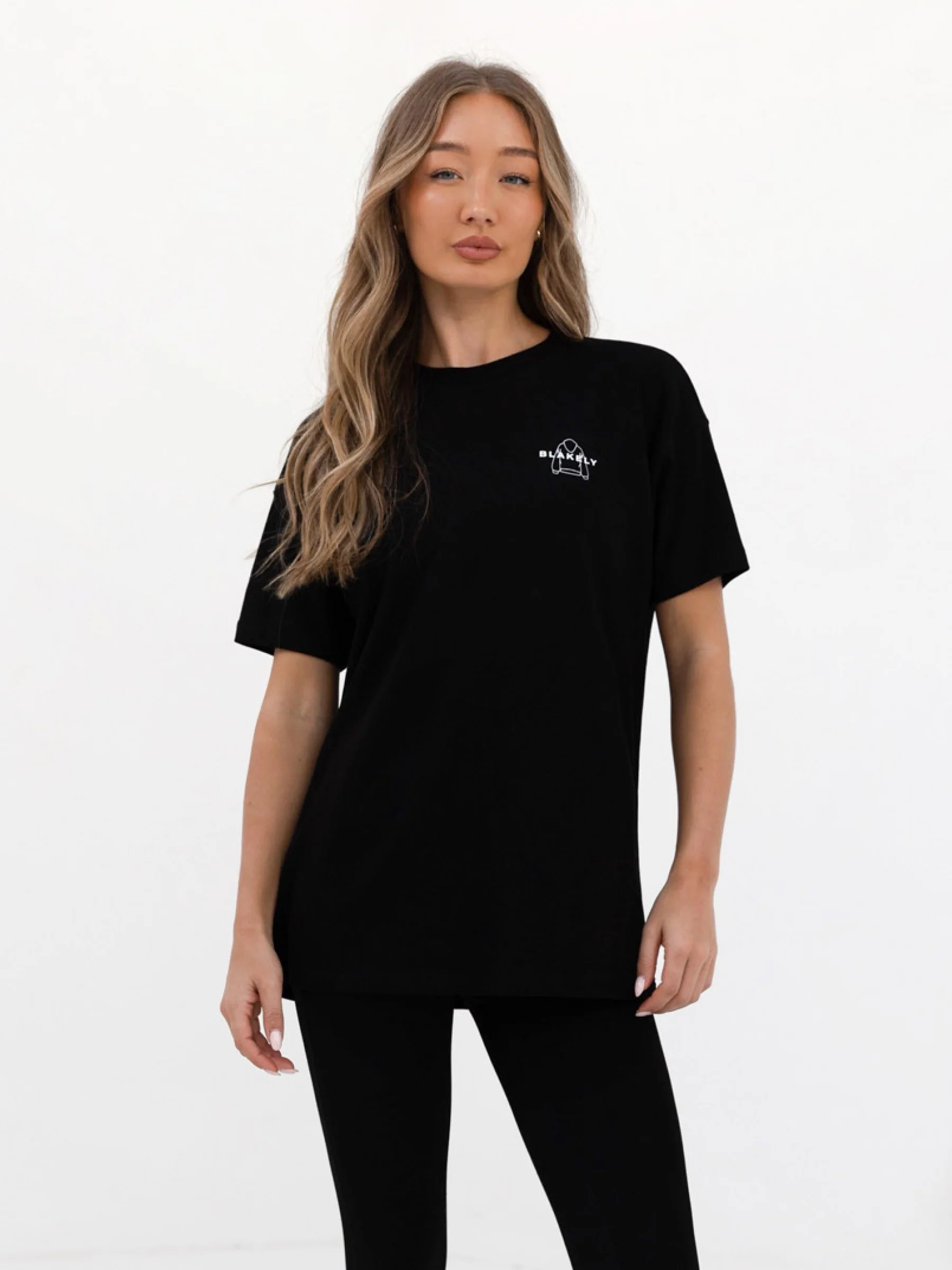 Isabel Icon Oversized T-Shirt - Black - Prinboxs