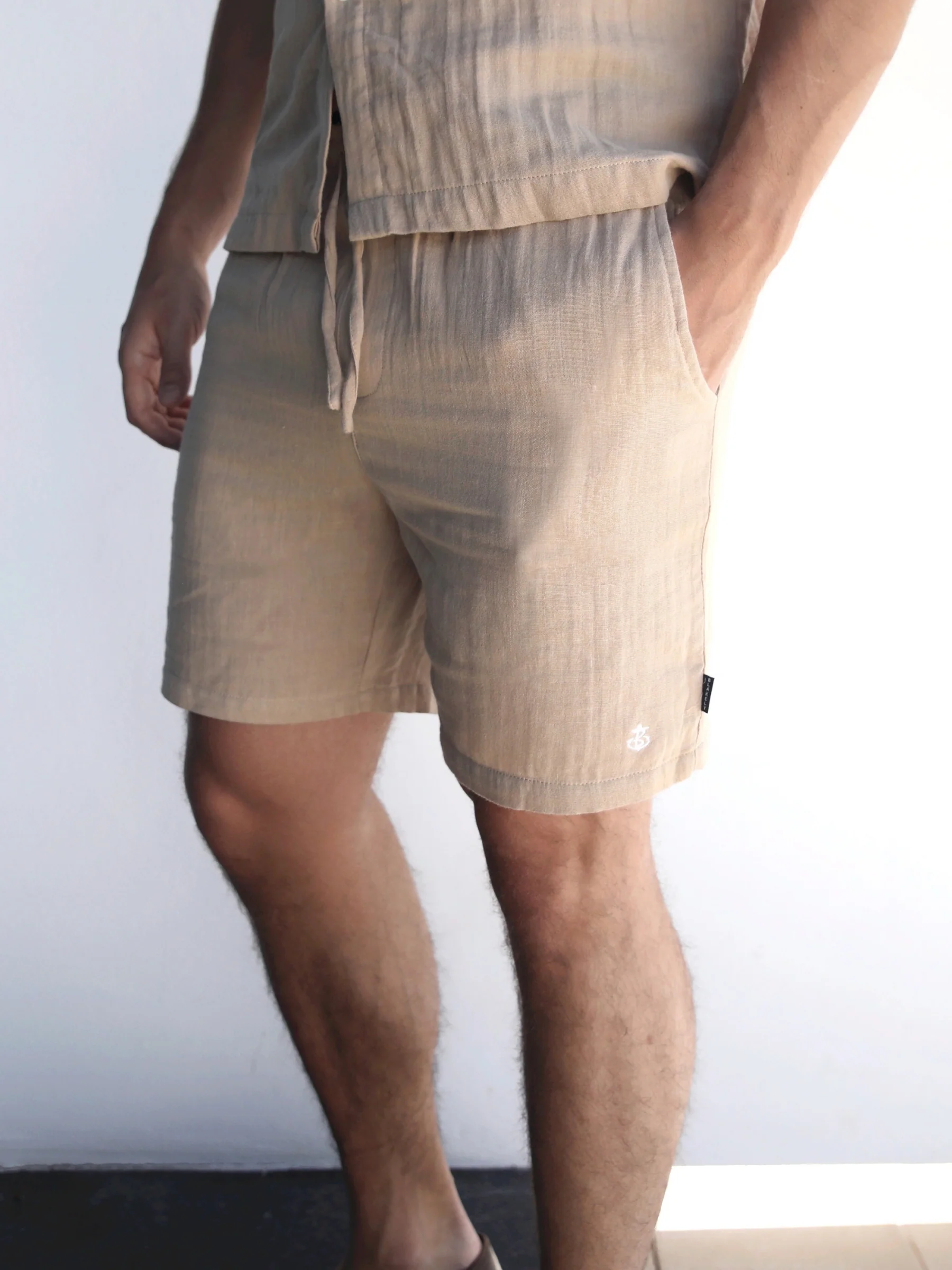 Siena Shorts - Tan - Prinboxs