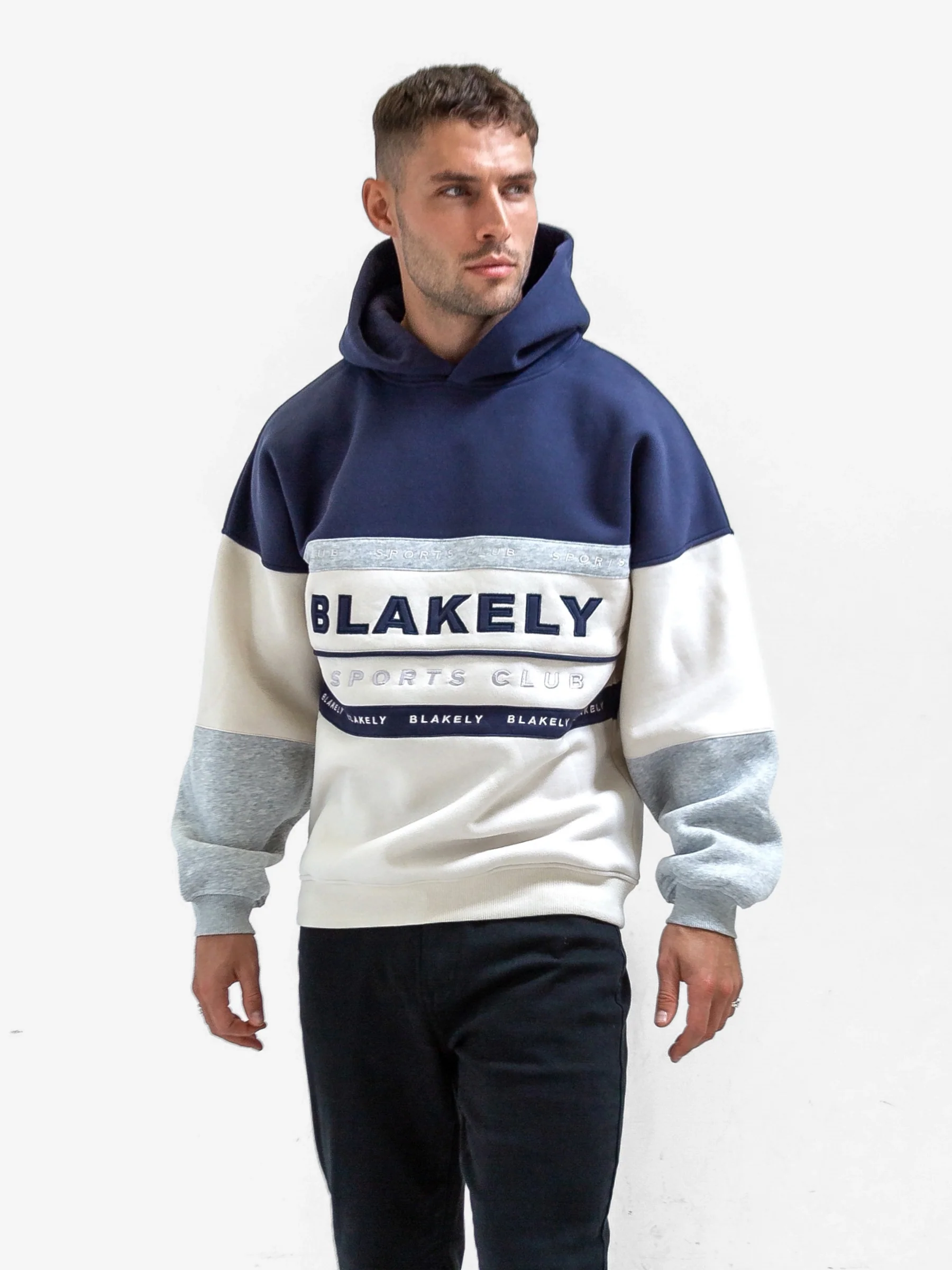 Alpine Sports Relaxed Hoodie - Navy - Prinboxs