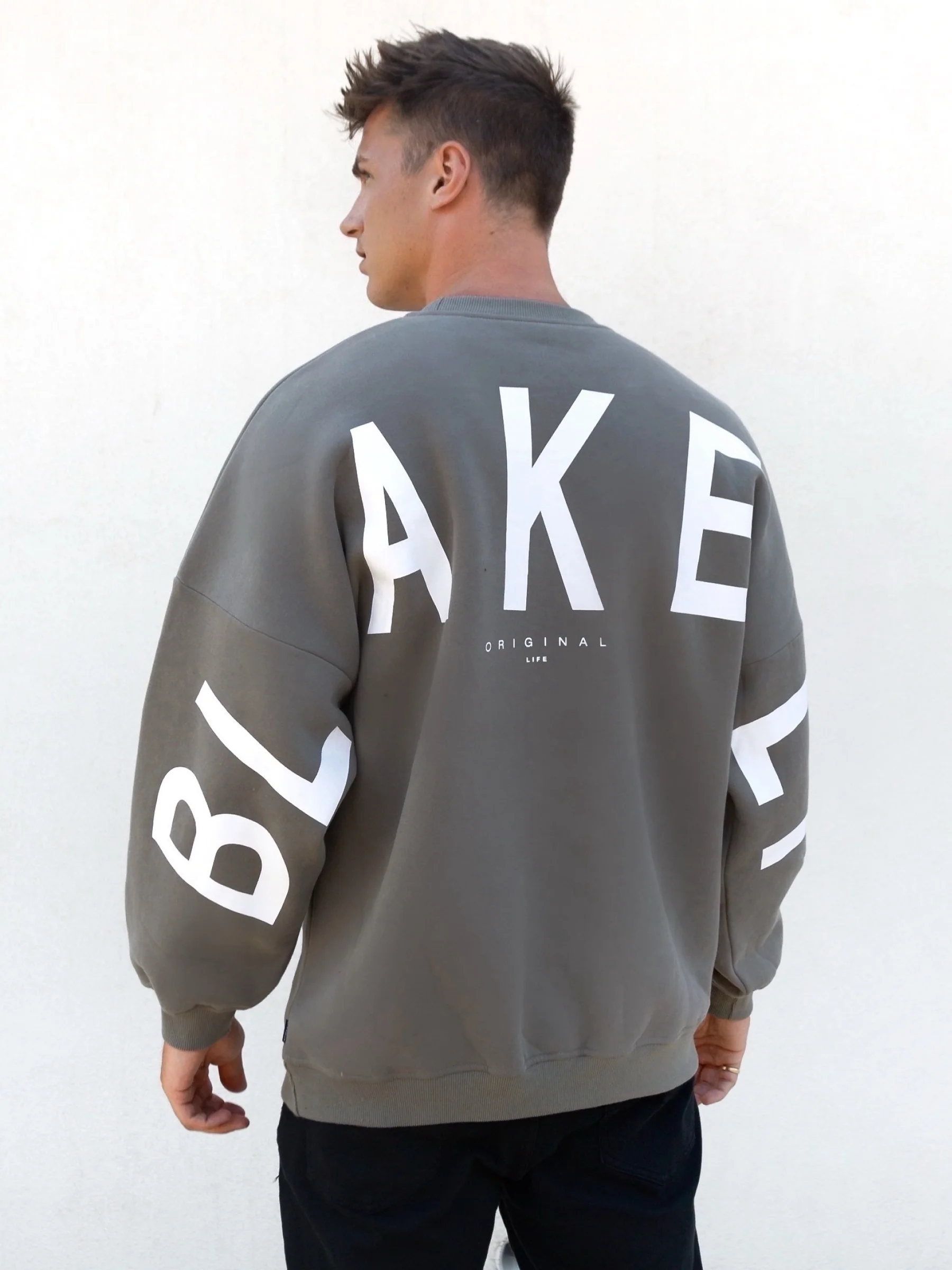 Idris Oversized Jumper - Safari Green - Prinboxs