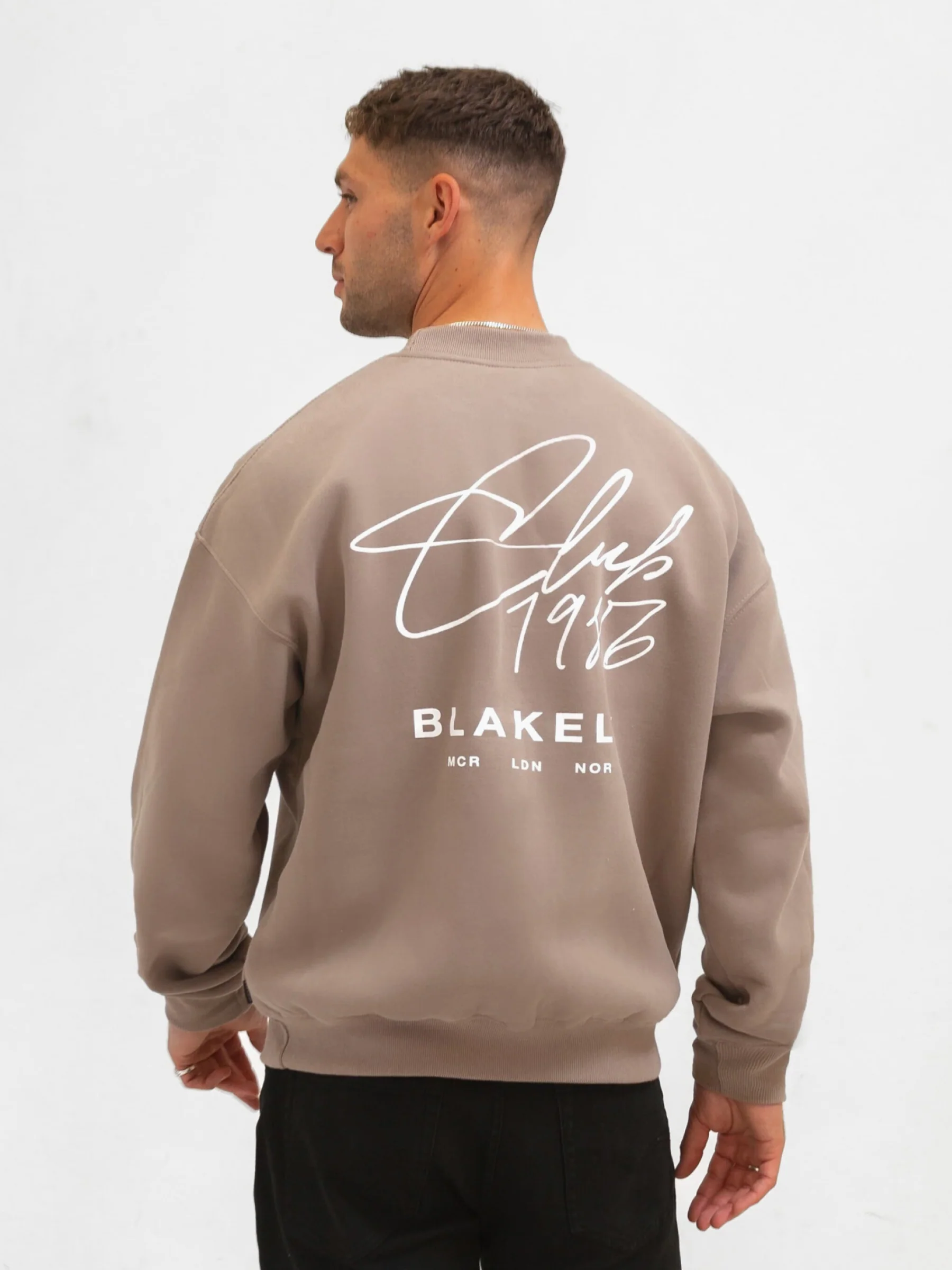 Club Relaxed Jumper - Brown - Prinboxs