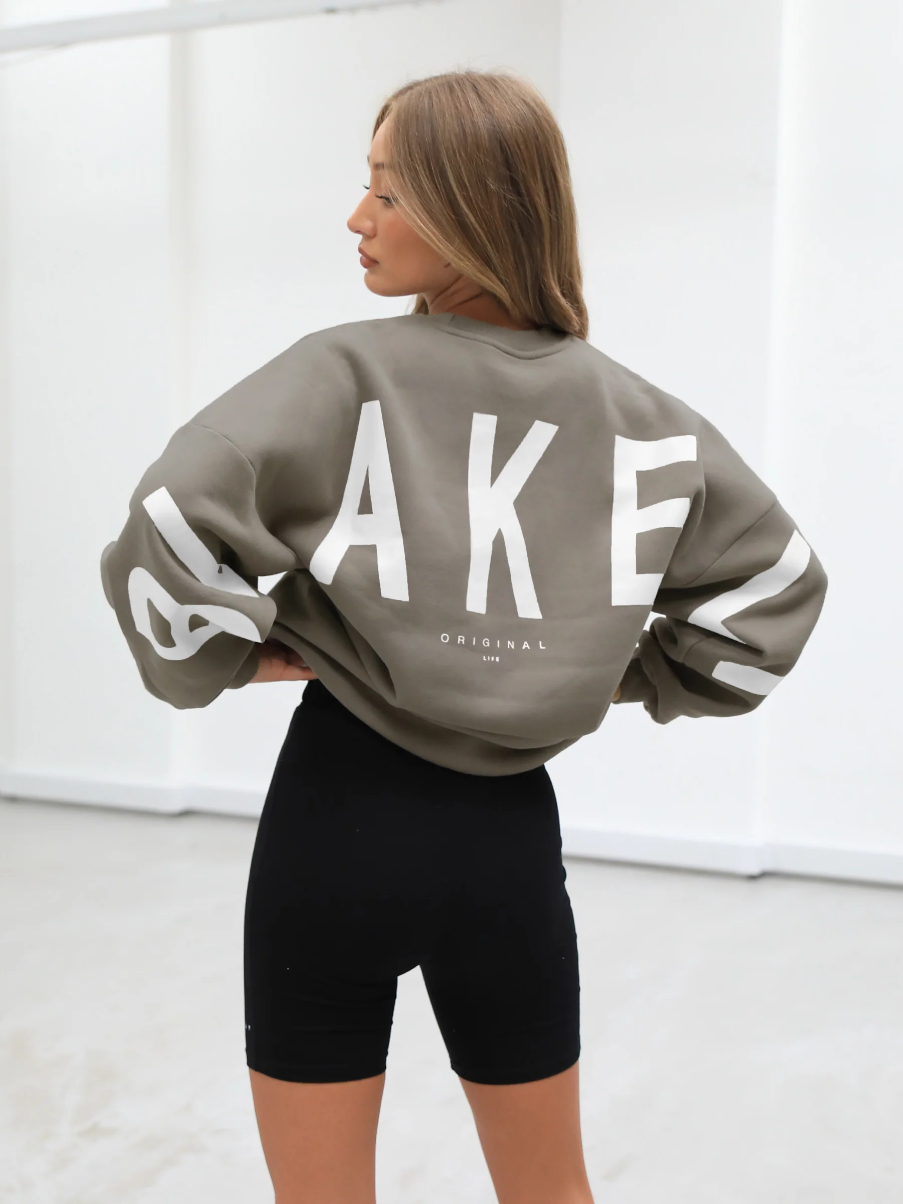 Isabel Oversized Jumper - Safari Green - Prinboxs