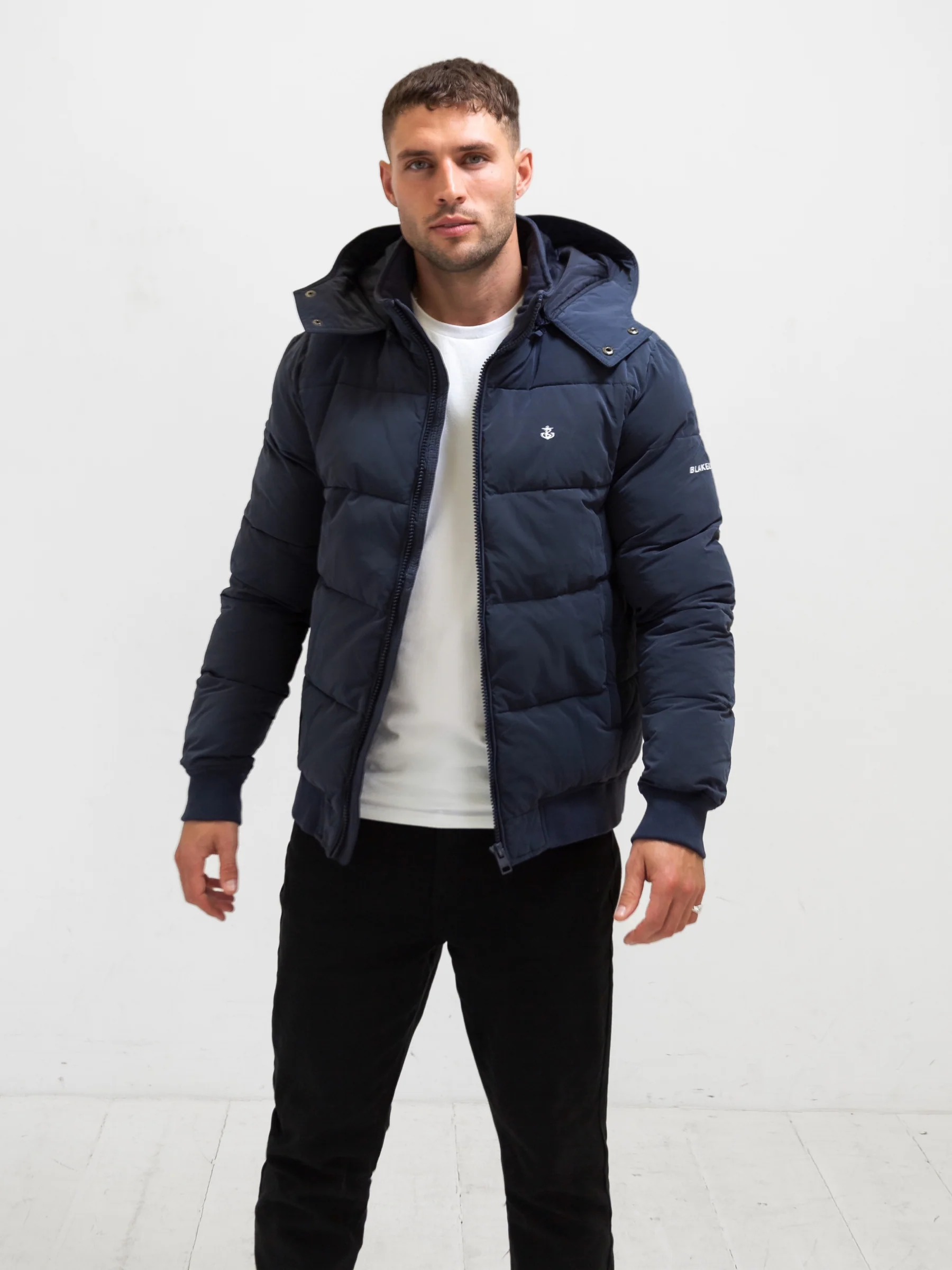 Ultimate Puffer Coat - Navy - Prinboxs