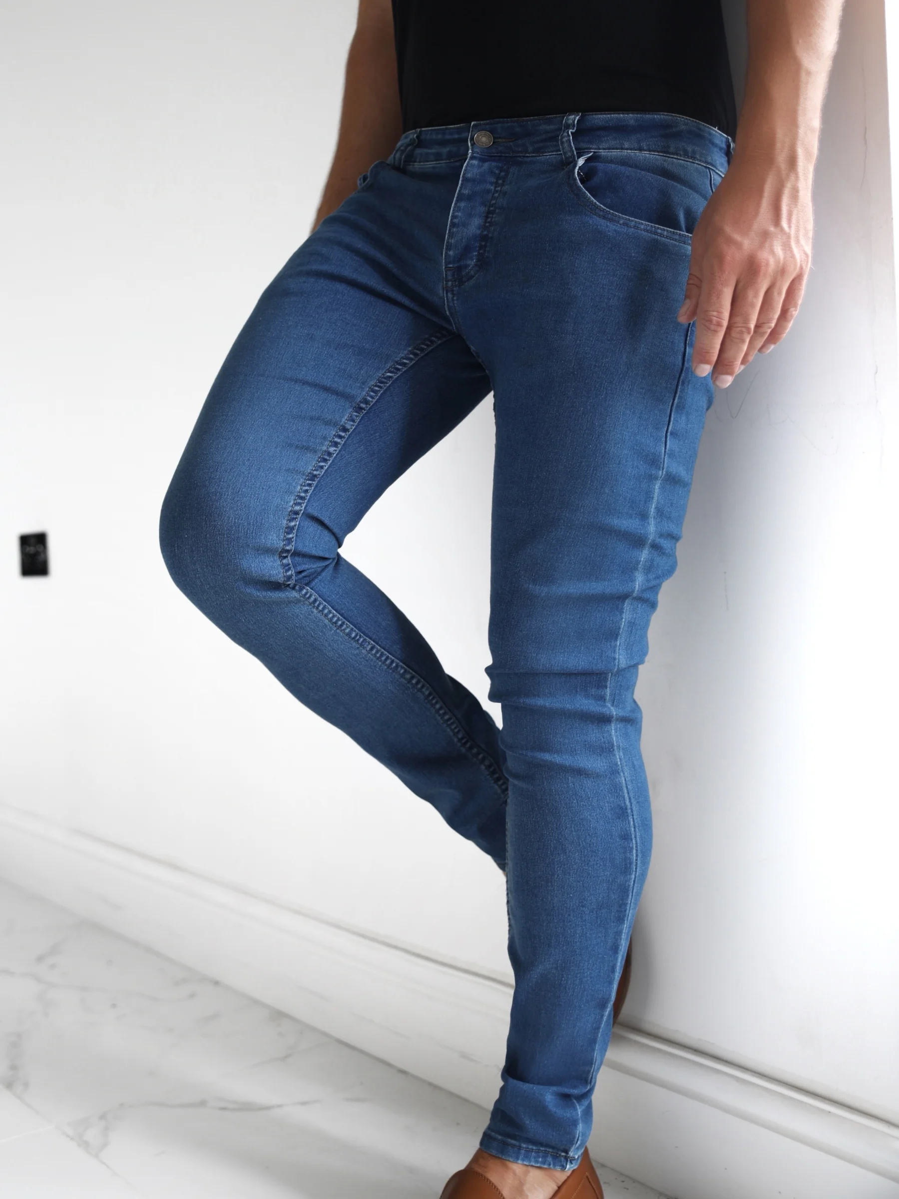 Vol. 7 Skinny Jeans - Blue - Prinboxs