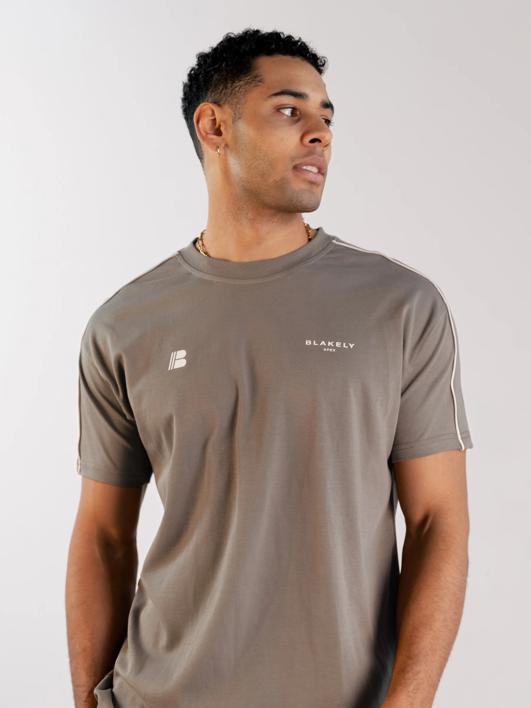 Apex Pro Relaxed T-Shirt - Safari Green - Prinboxs