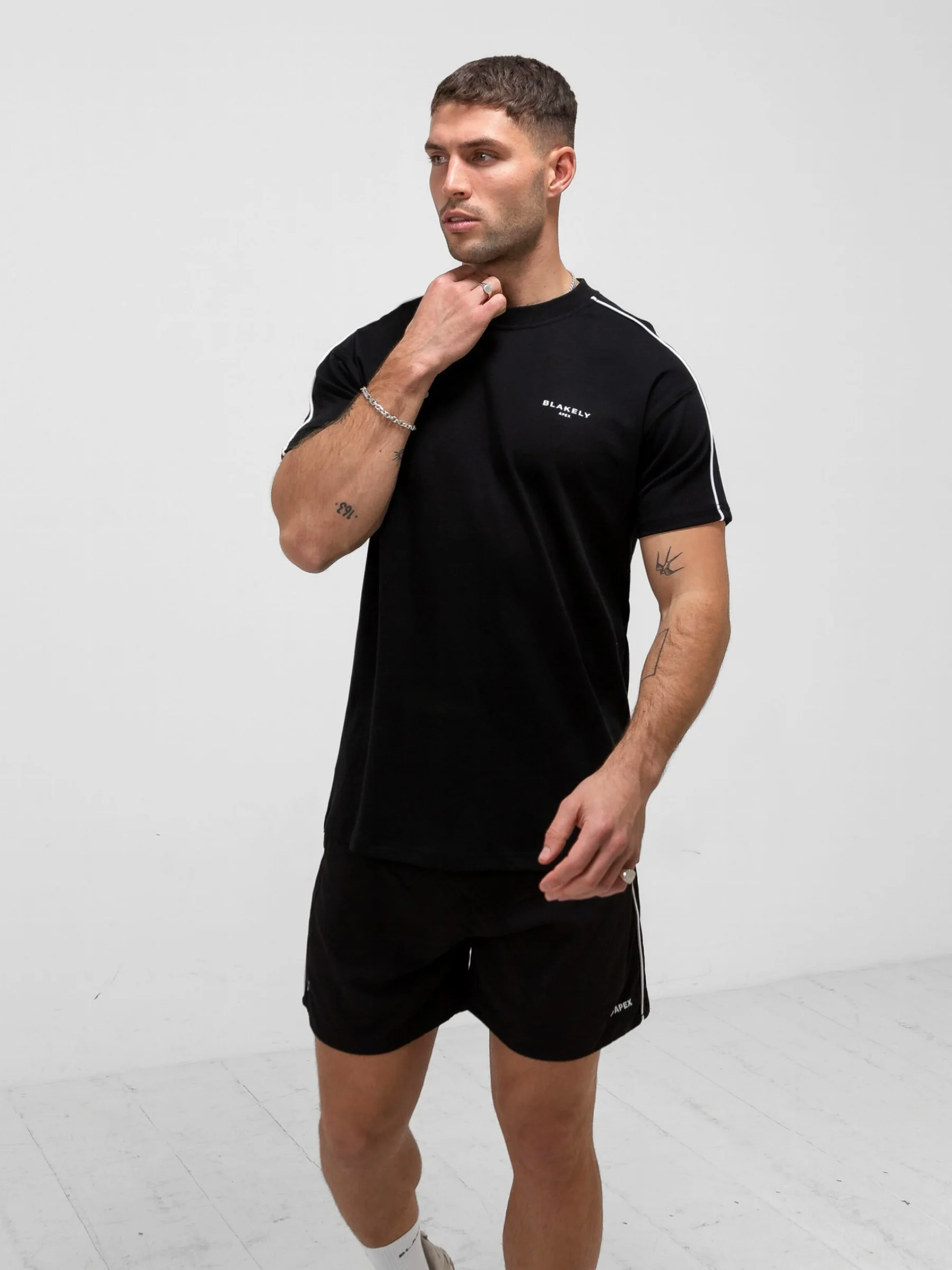 Apex Pro Relaxed T-Shirt - Black - Prinboxs