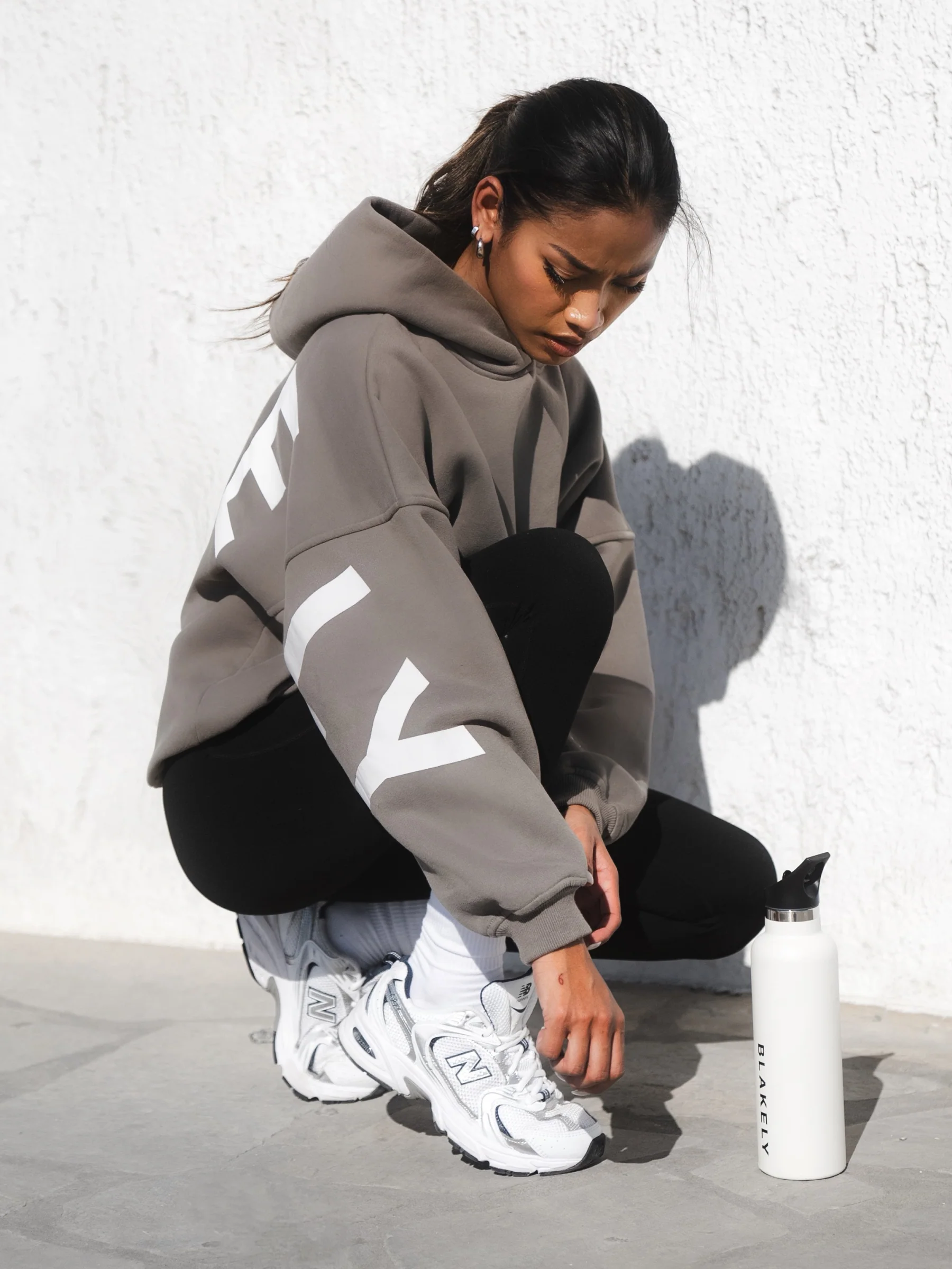 Isabel Hoodie & Leggings Set - Safari Green & Black - Prinboxs