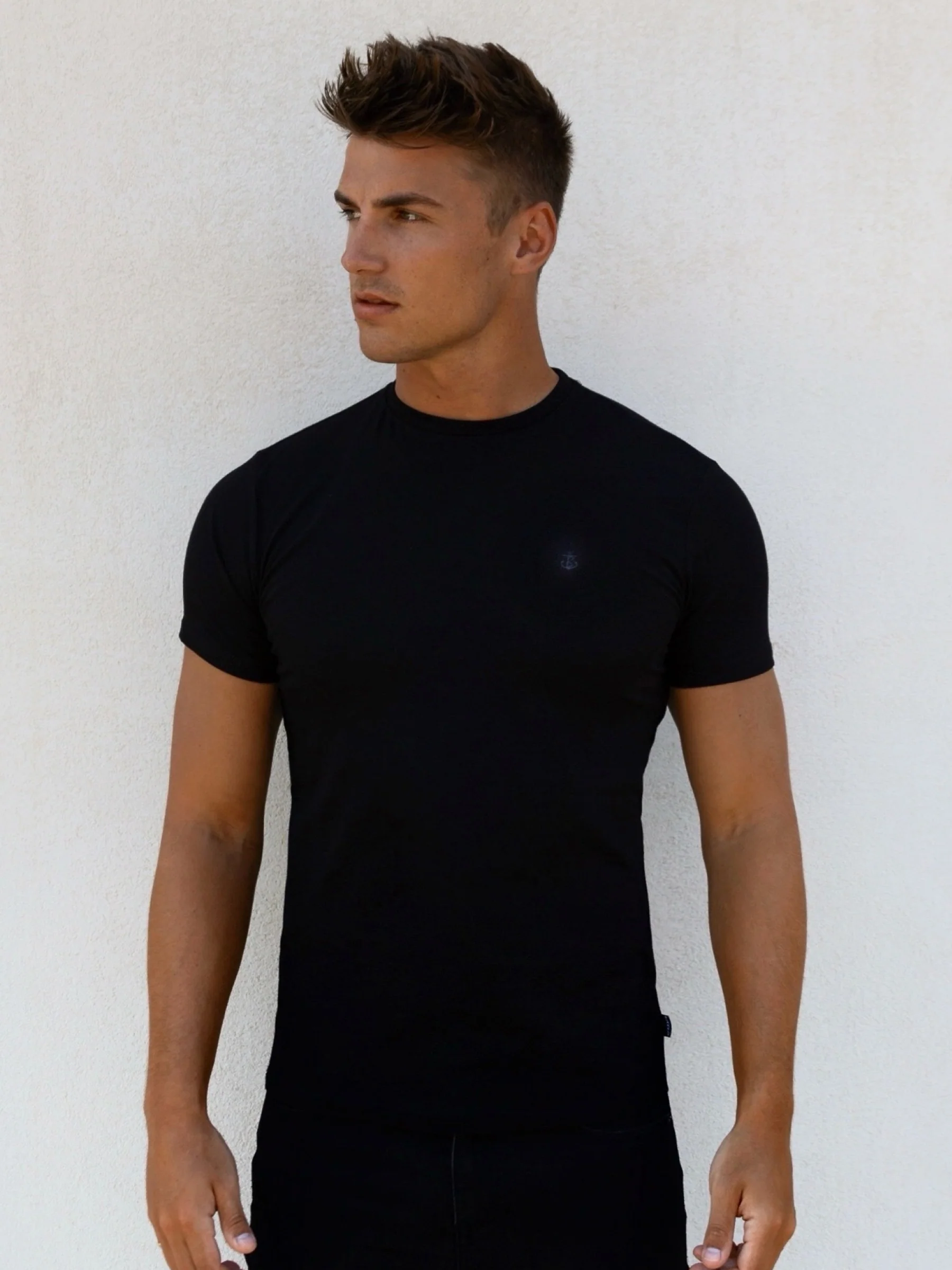 Milo T-Shirt - Black - Prinboxs