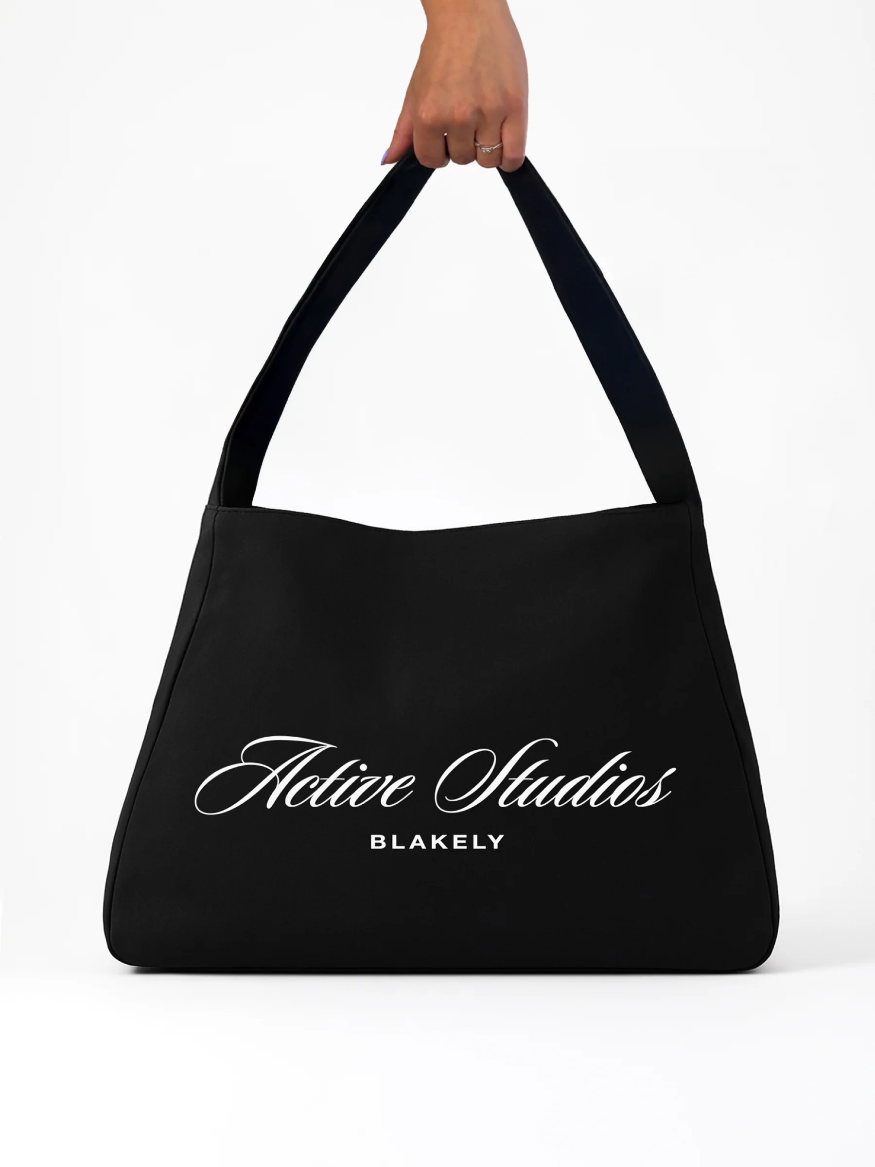 Off Duty Tote Bag - Black - Prinboxs
