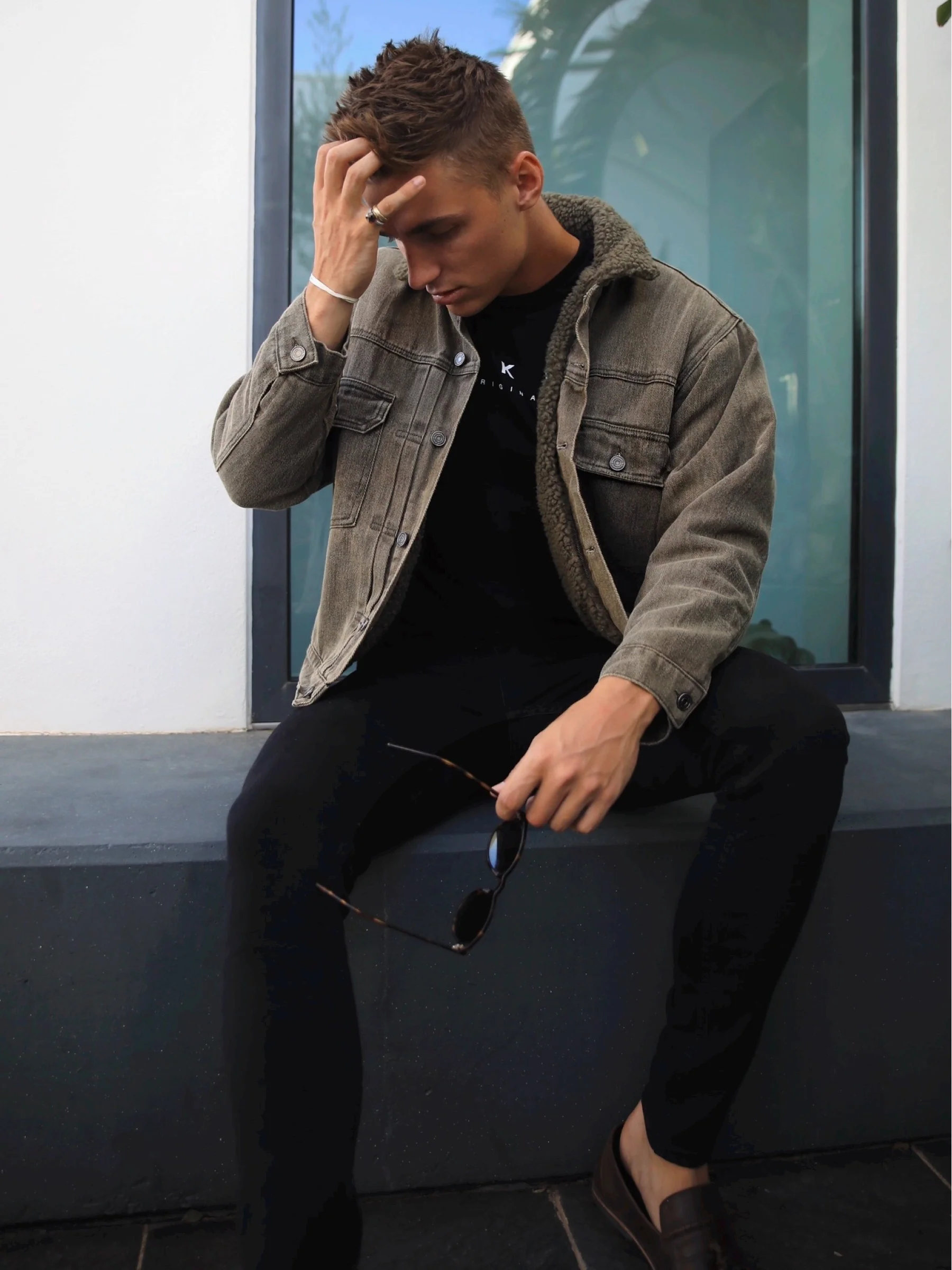 Rapha Denim Jacket - Army Green - Prinboxs