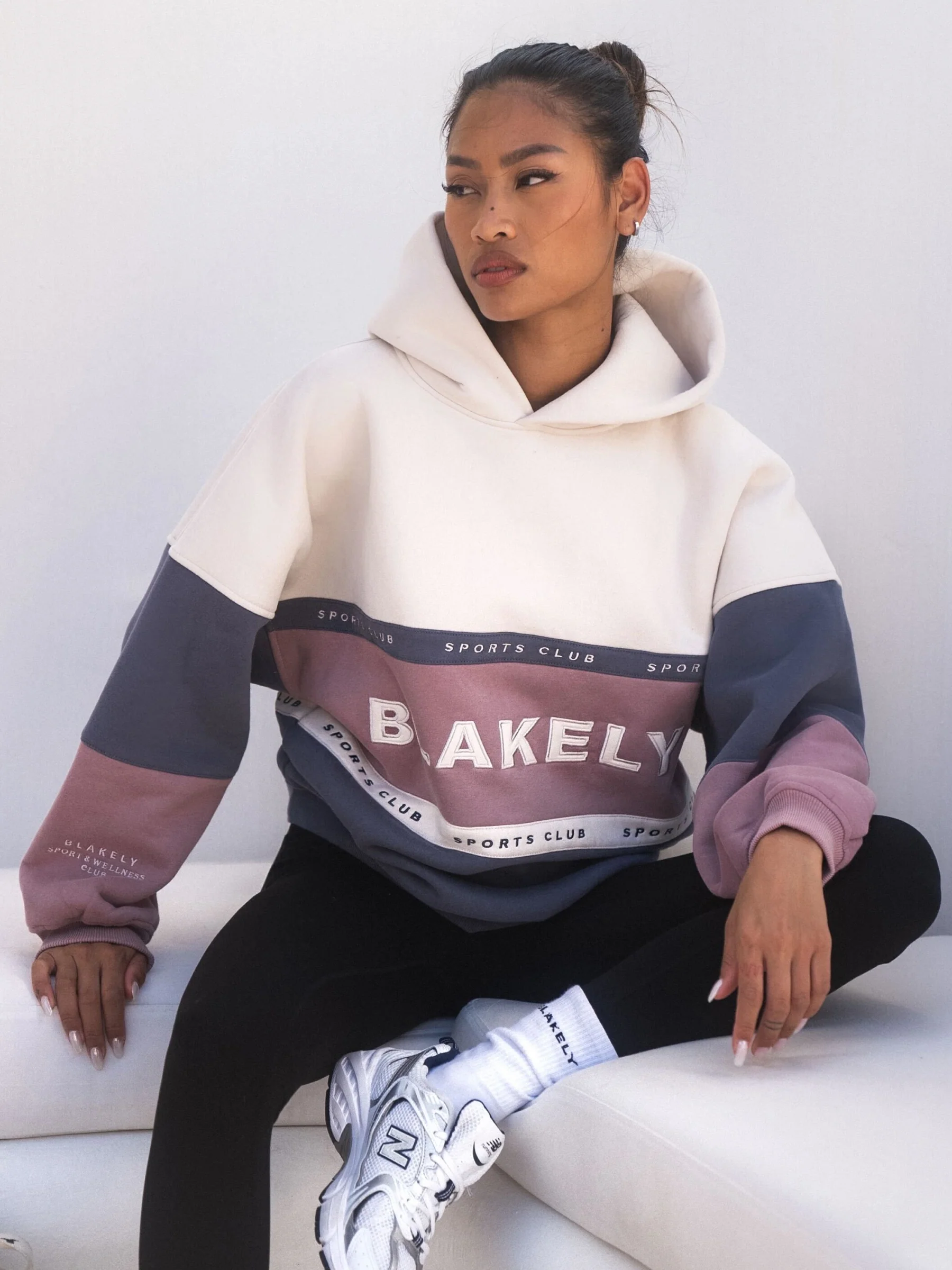 Alpine Oversized Hoodie - Dusty Pink - Prinboxs
