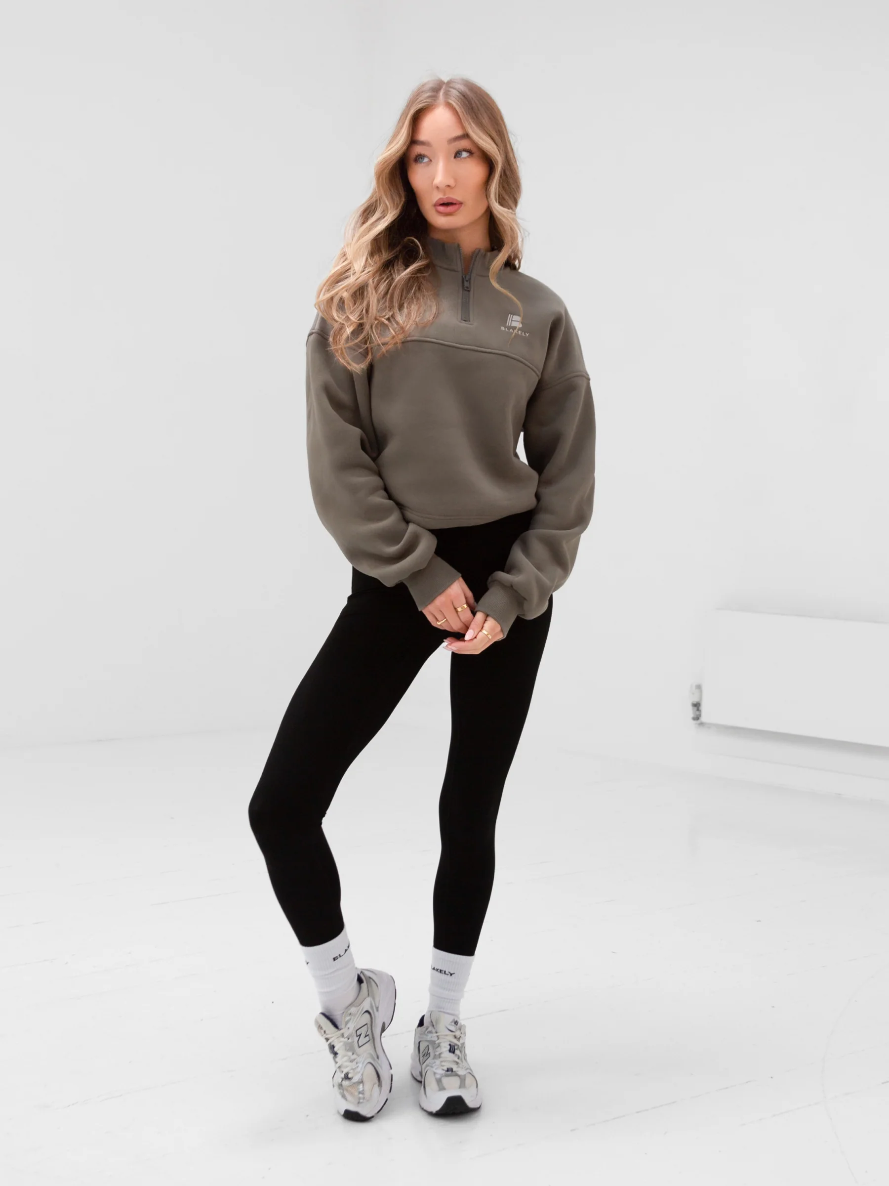 Apex Pro 1/4 Zip Jumper - Safari Green - Prinboxs