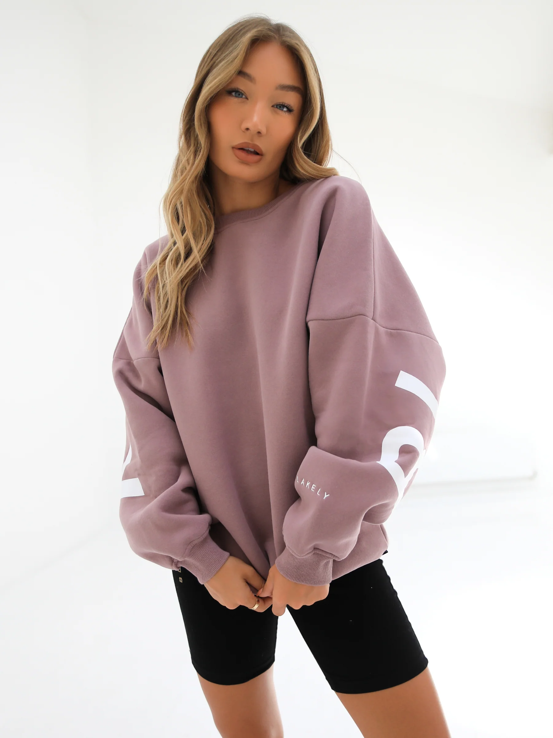 Isabel Oversized Jumper - Dusty Pink - Prinboxs