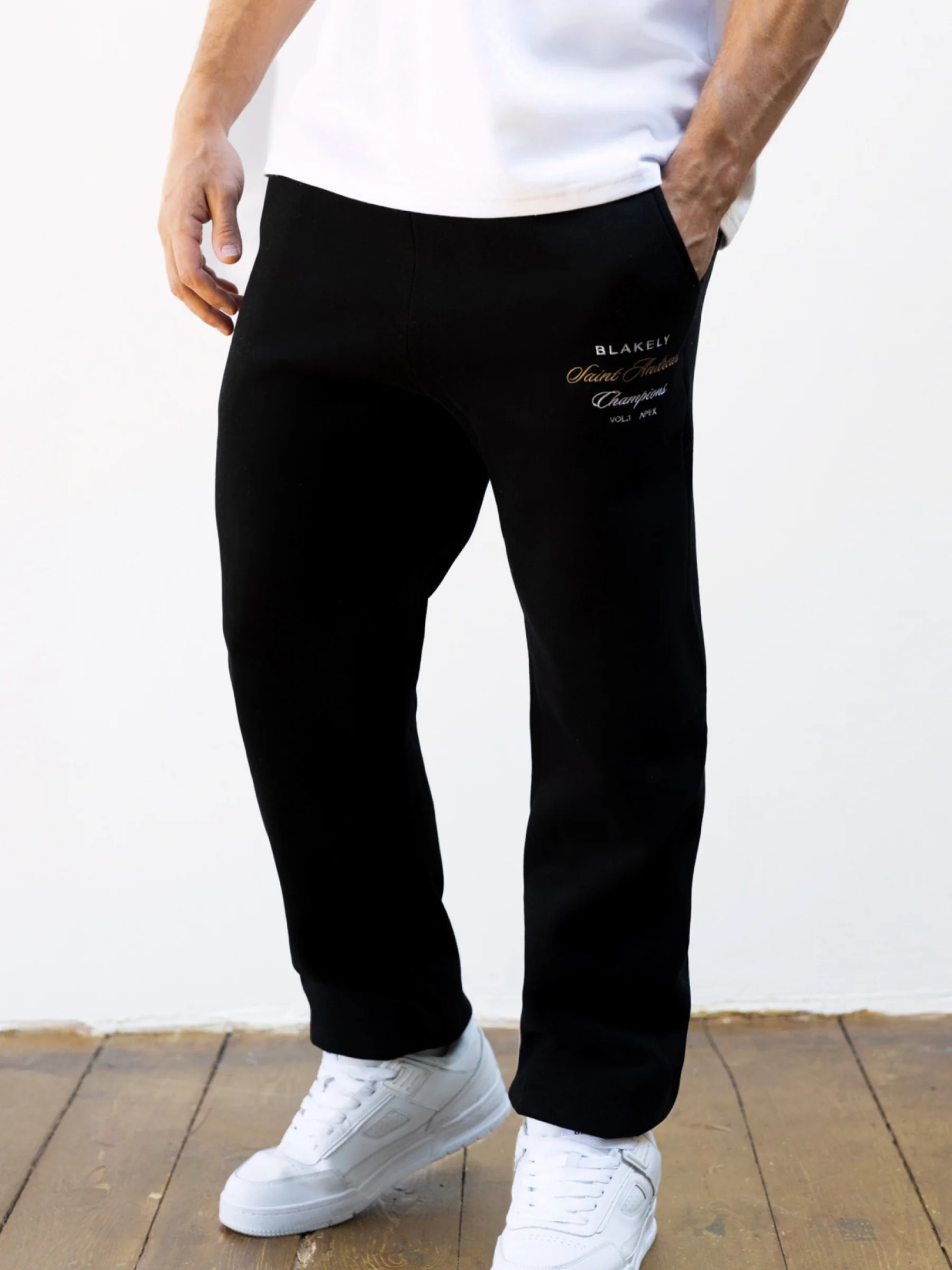 Legacy Relaxed Sweatpants - Black - Prinboxs