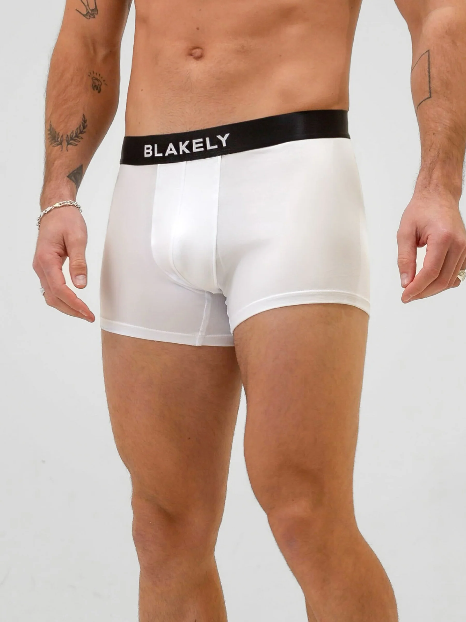 Blakely Boxers - White 3 Pack - Prinboxs