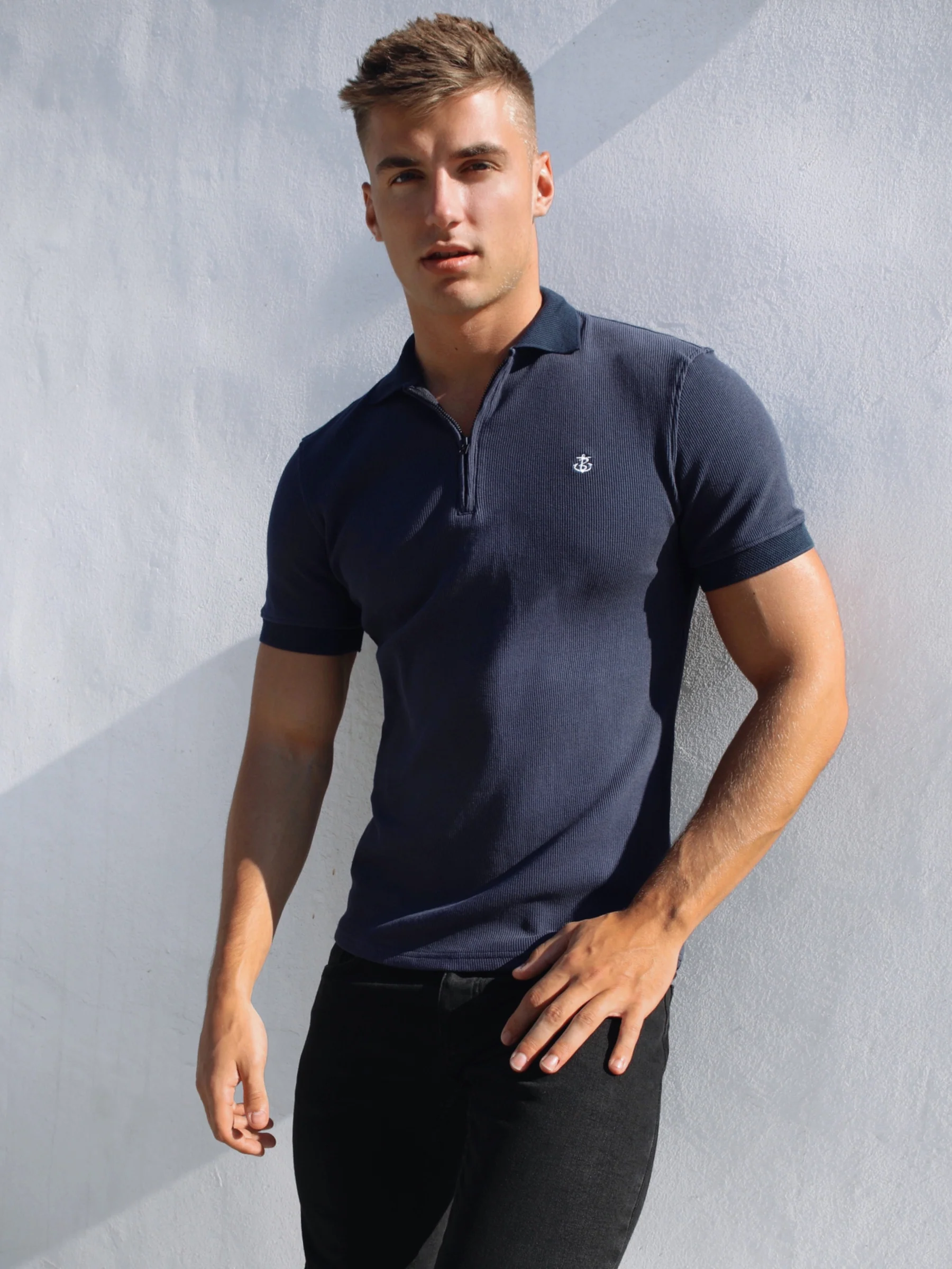 Aspen Polo - Navy - Prinboxs