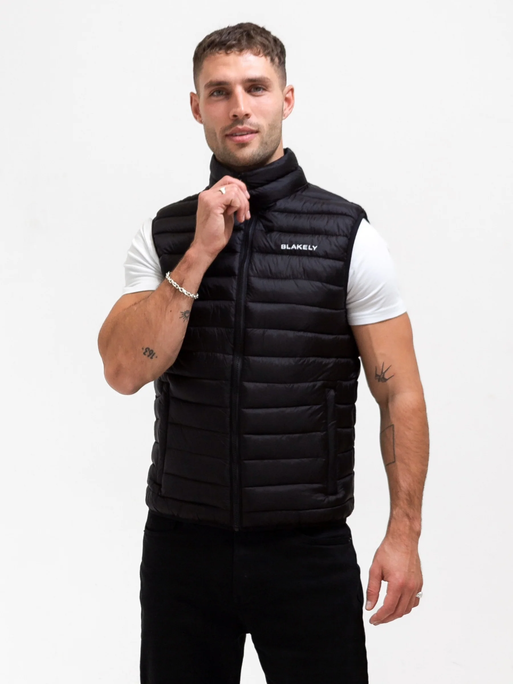 Ellis Lightweight Gilet - Black - Prinboxs
