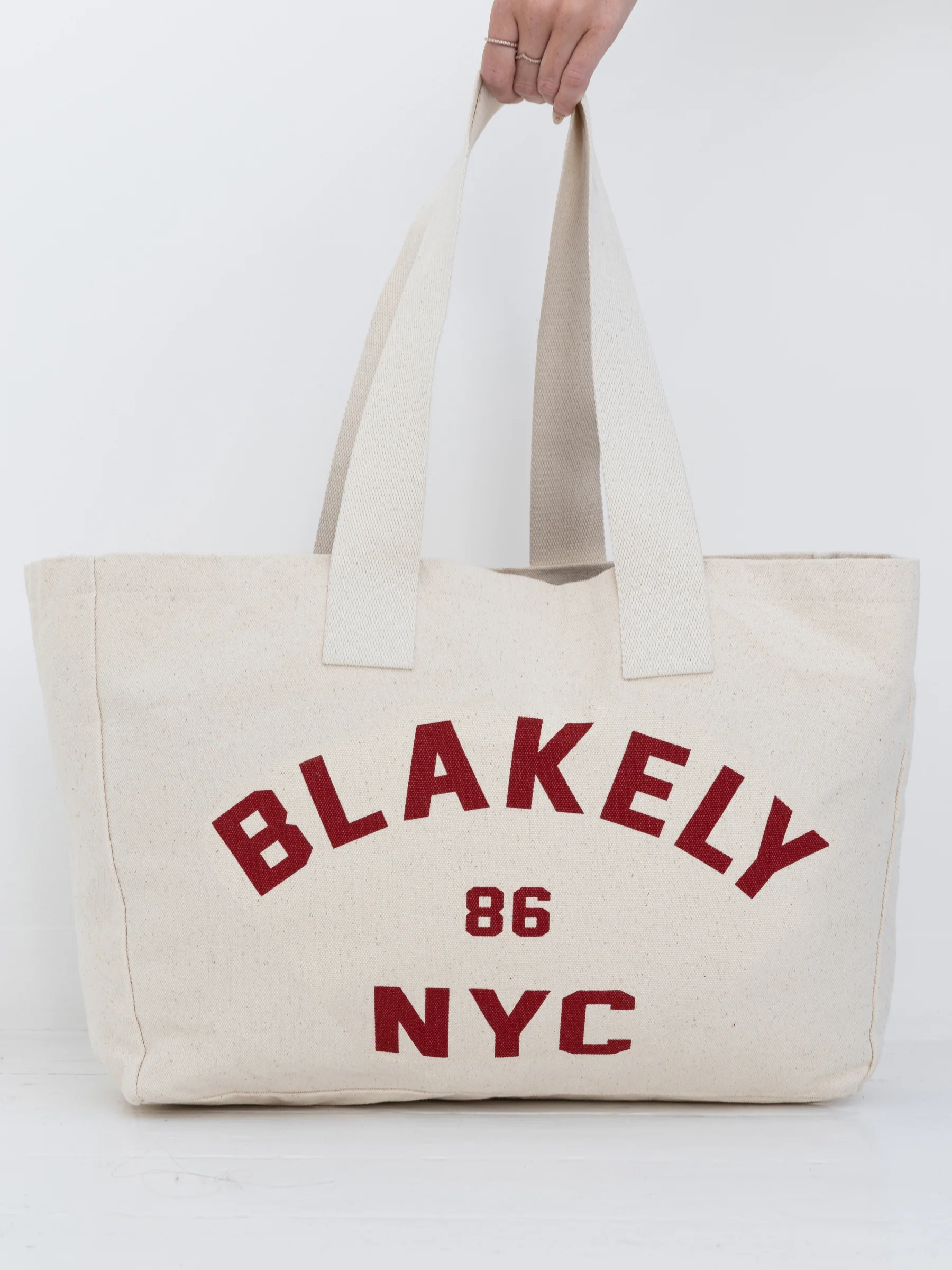 NYC Tote Bag - Natural - Prinboxs