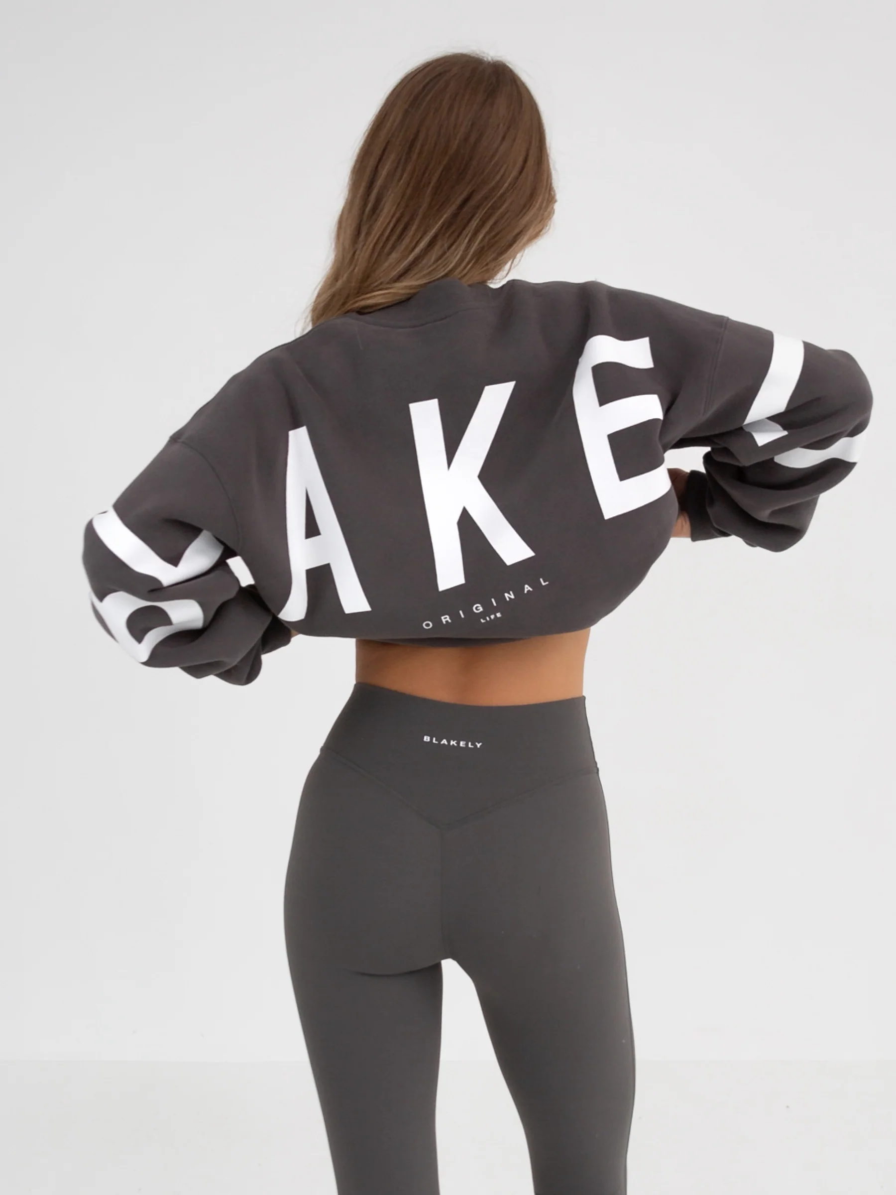 Isabel Oversized Jumper - Charcoal - Prinboxs