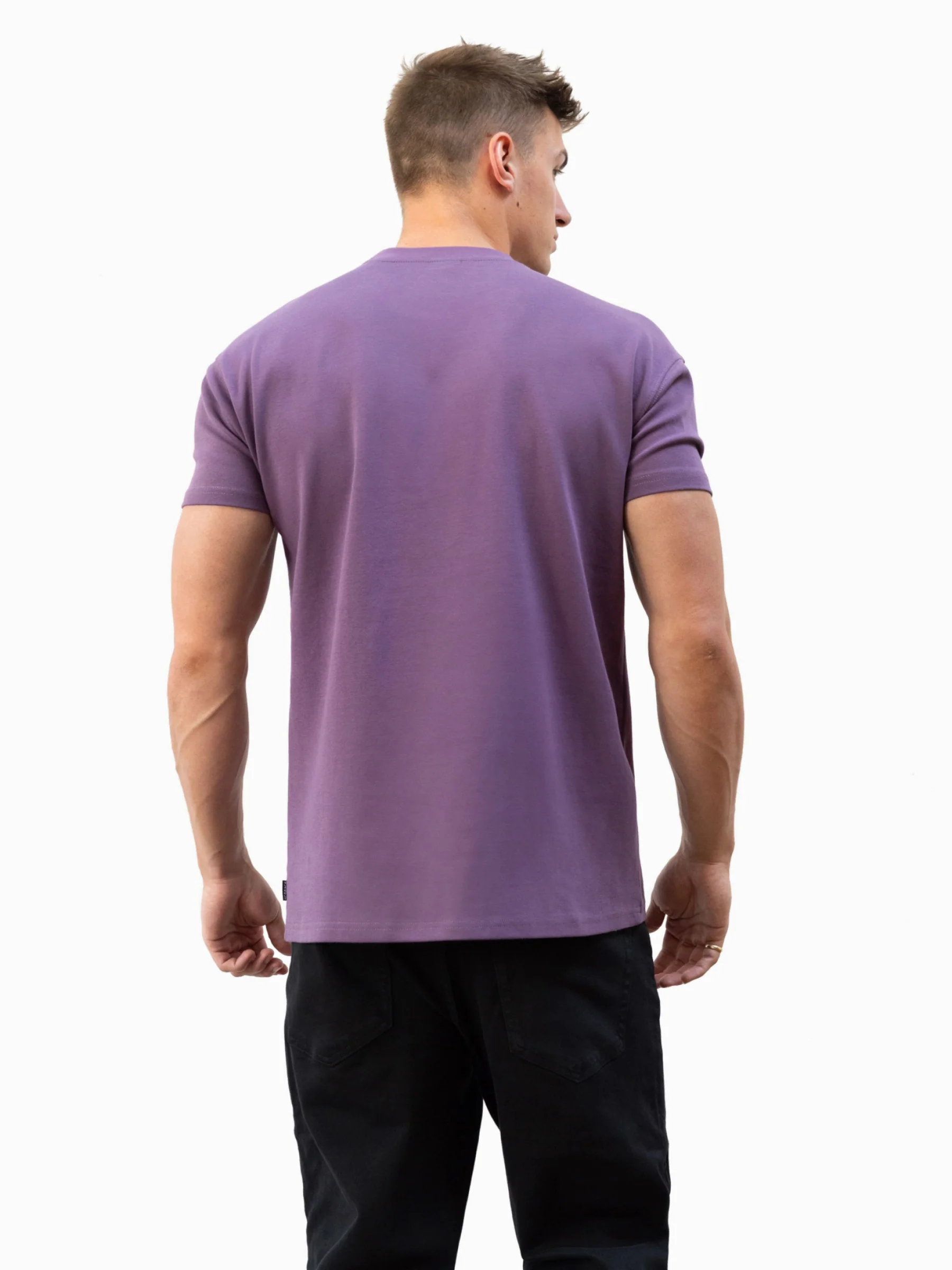 Legacy Relaxed T-Shirt - Mid Purple - Prinboxs