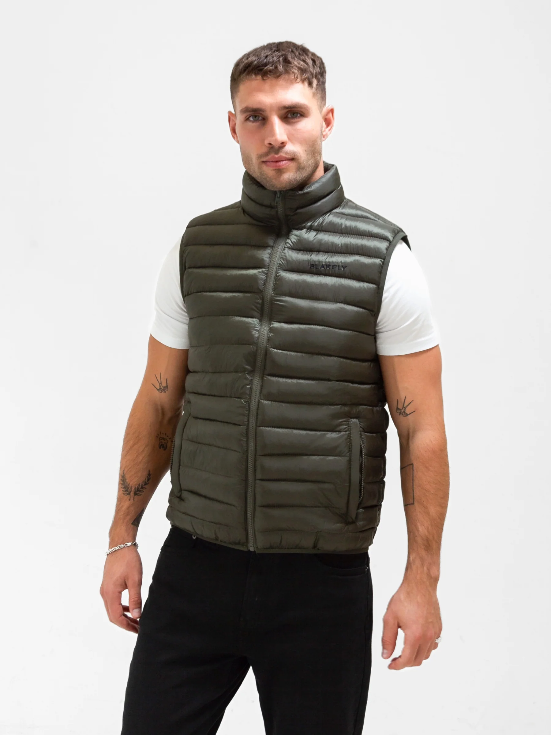 Ellis Lightweight Gilet - Dark Green - Prinboxs