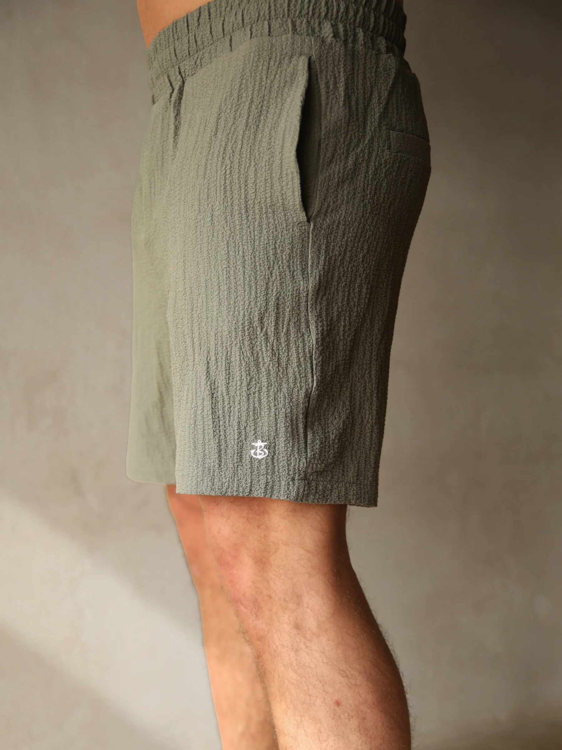 Salvatore Shorts - Khaki - Prinboxs