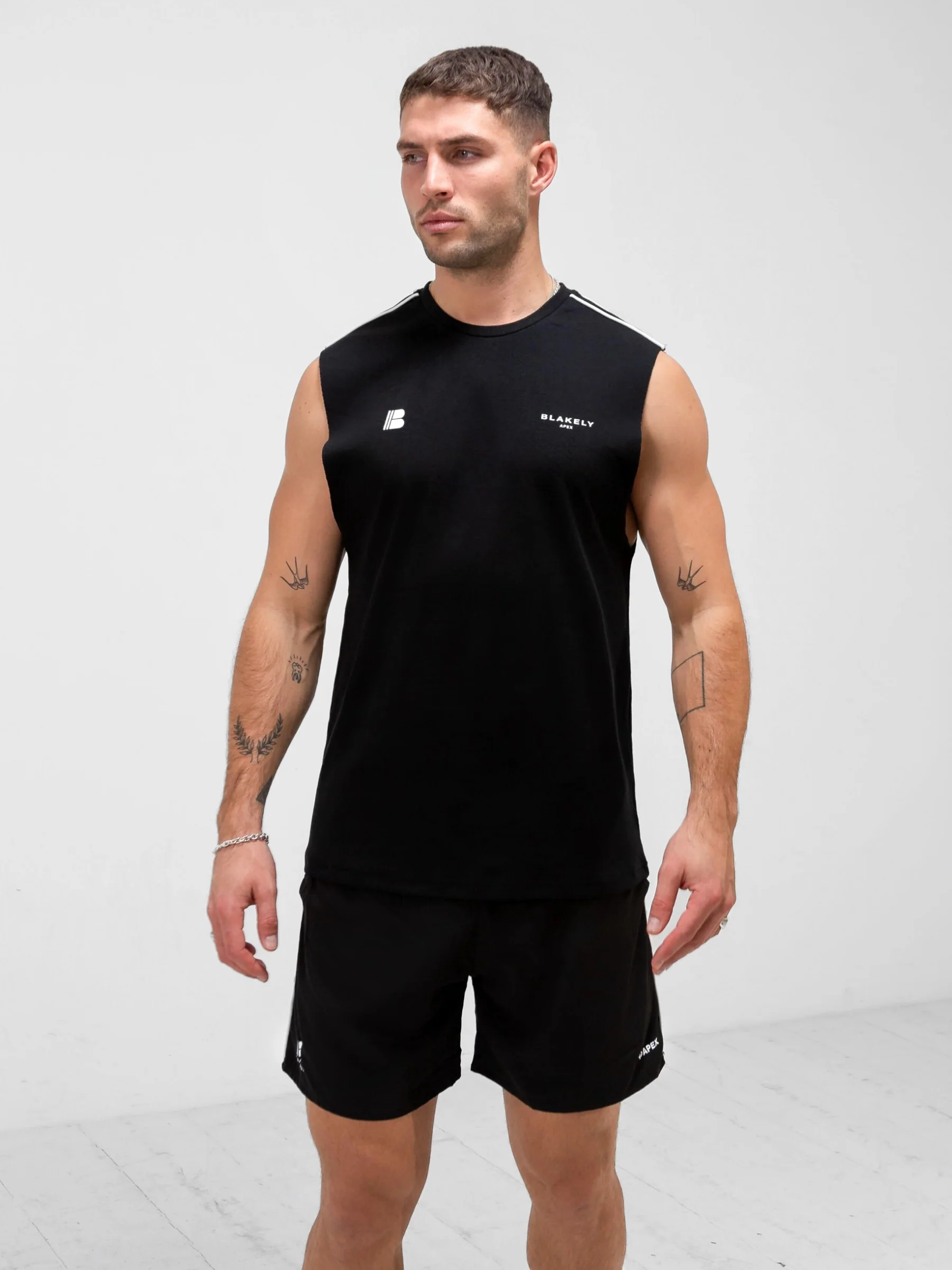 Apex Pro Sleeveless Vest - Black - Prinboxs