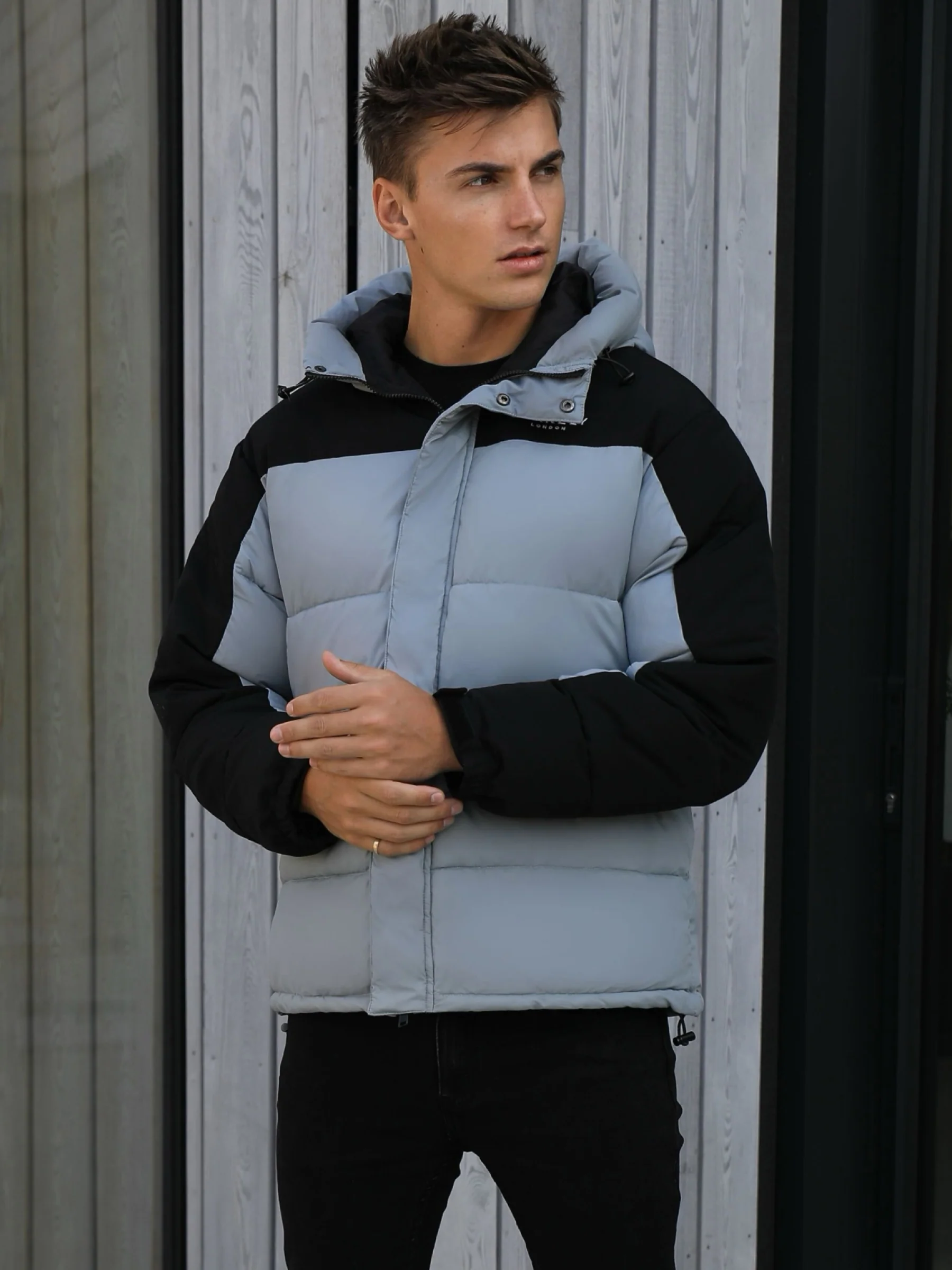 Tampa Puffer Coat - Grey - Prinboxs