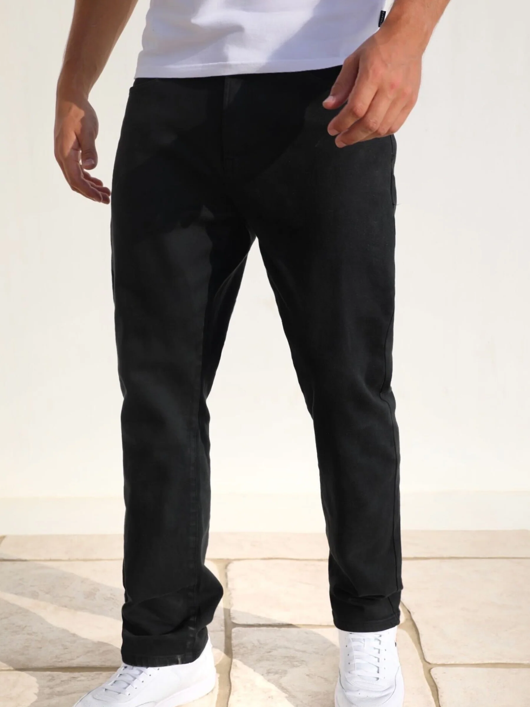 Vol.13 Straight Jeans - Black - Prinboxs