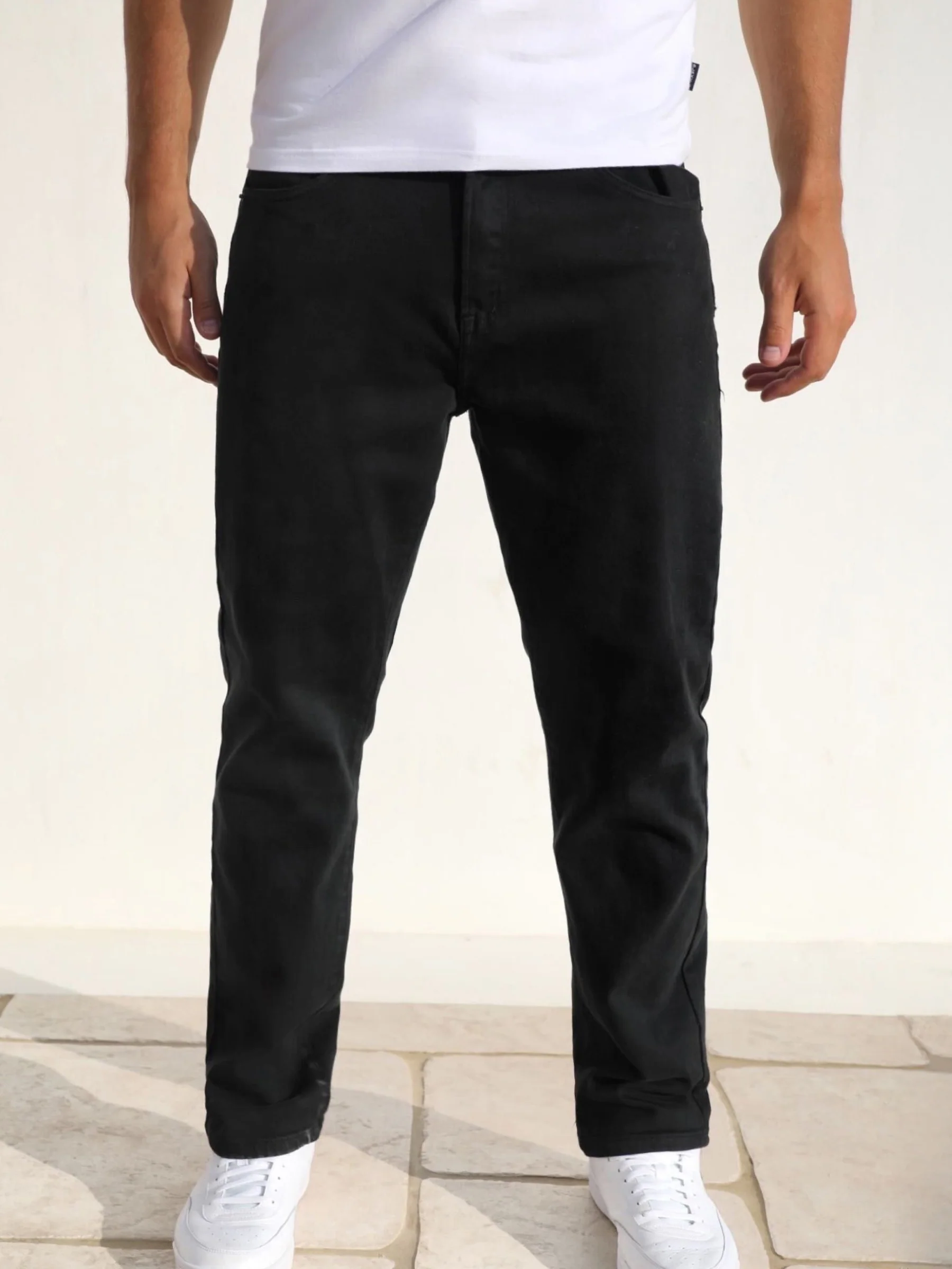 Vol.13 Straight Jeans - Black - Prinboxs