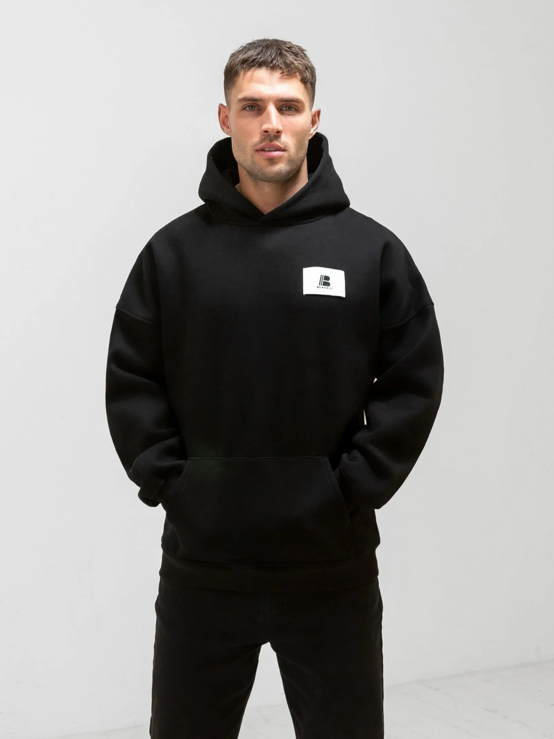 Apex Label Hoodie - Black - Prinboxs