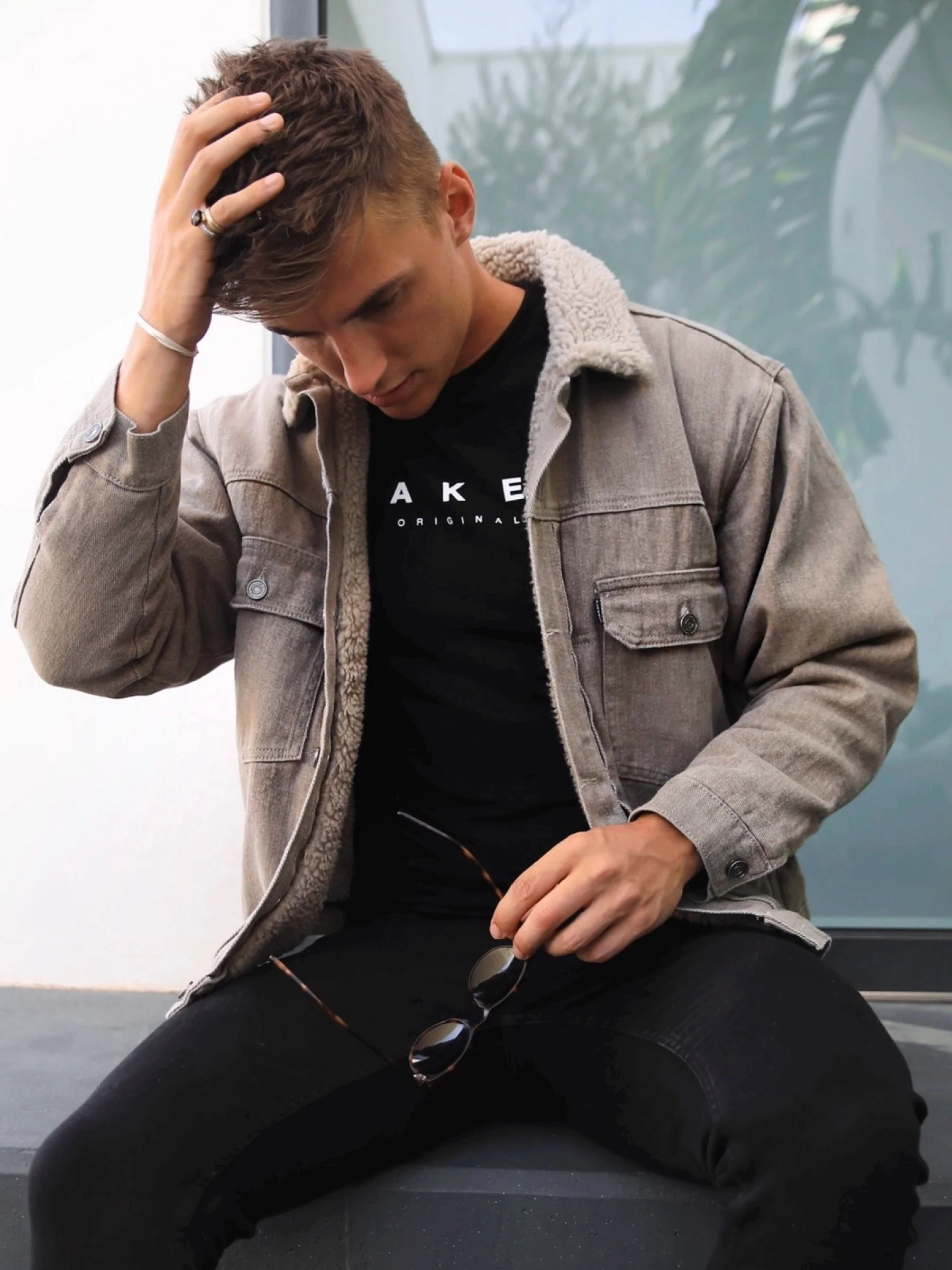 Rapha Denim Jacket - Stone - Prinboxs