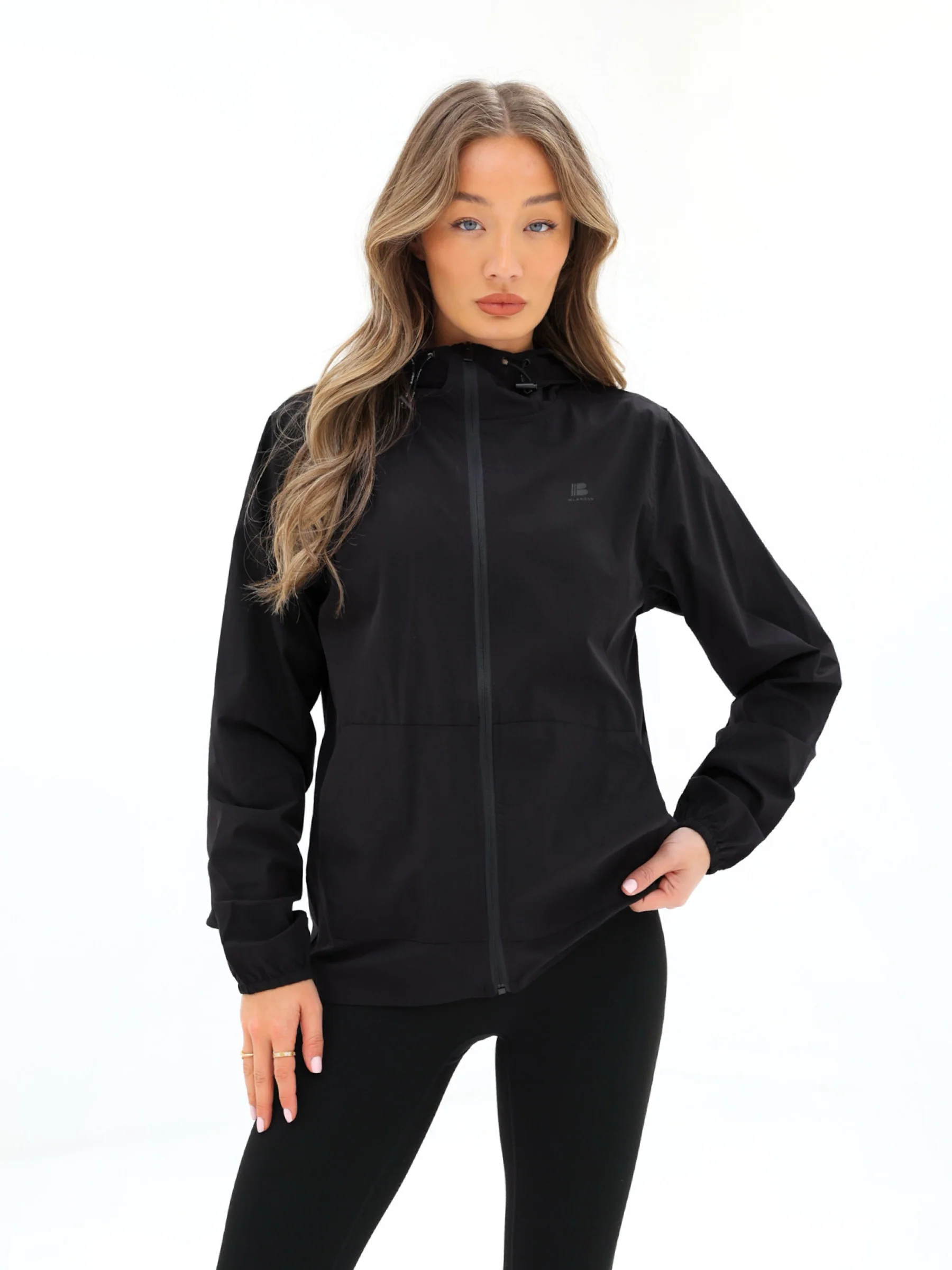 Apex Active Jacket - Black - Prinboxs