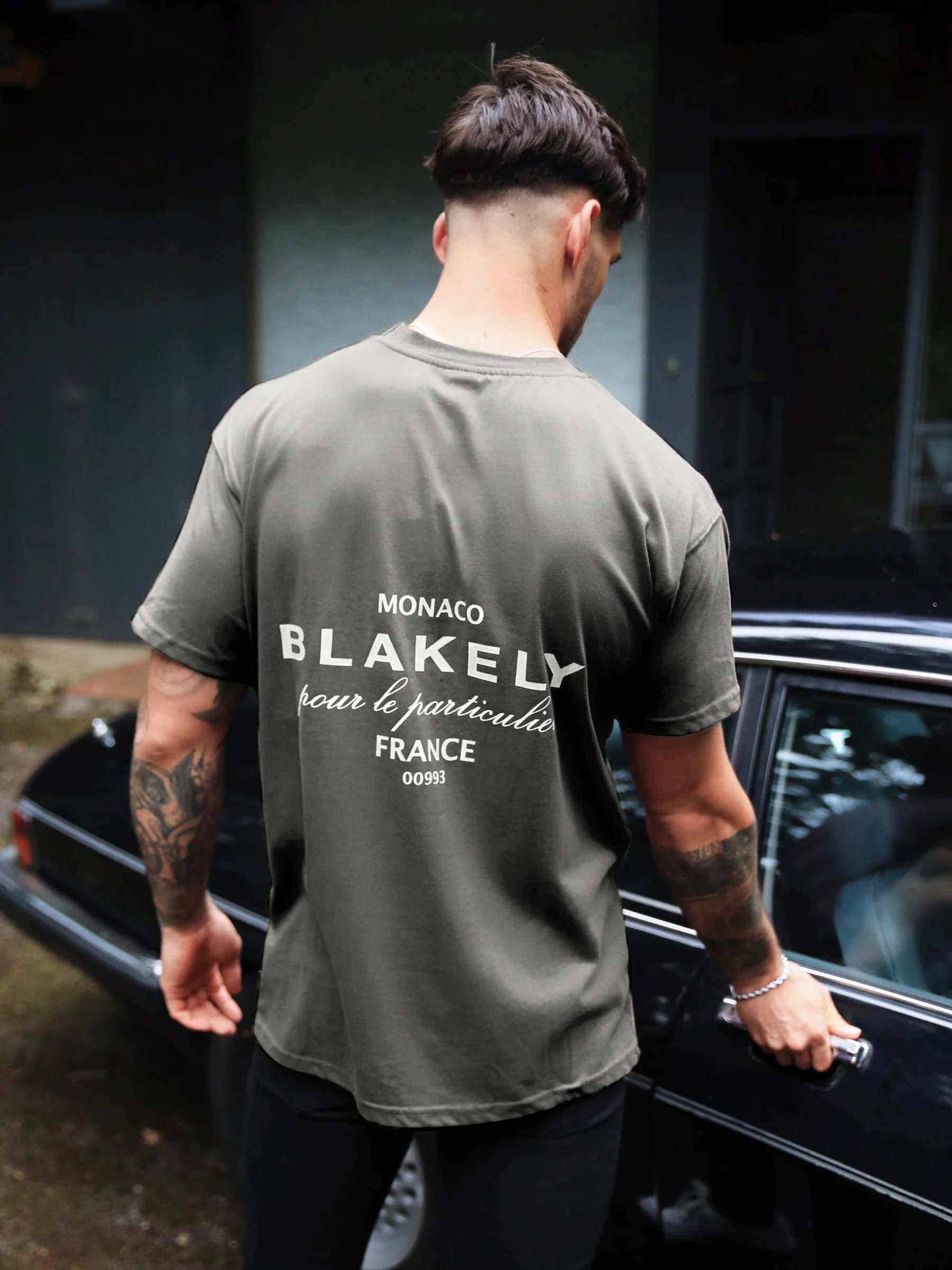 Monaco Relaxed T-Shirt - Safari Green - Prinboxs