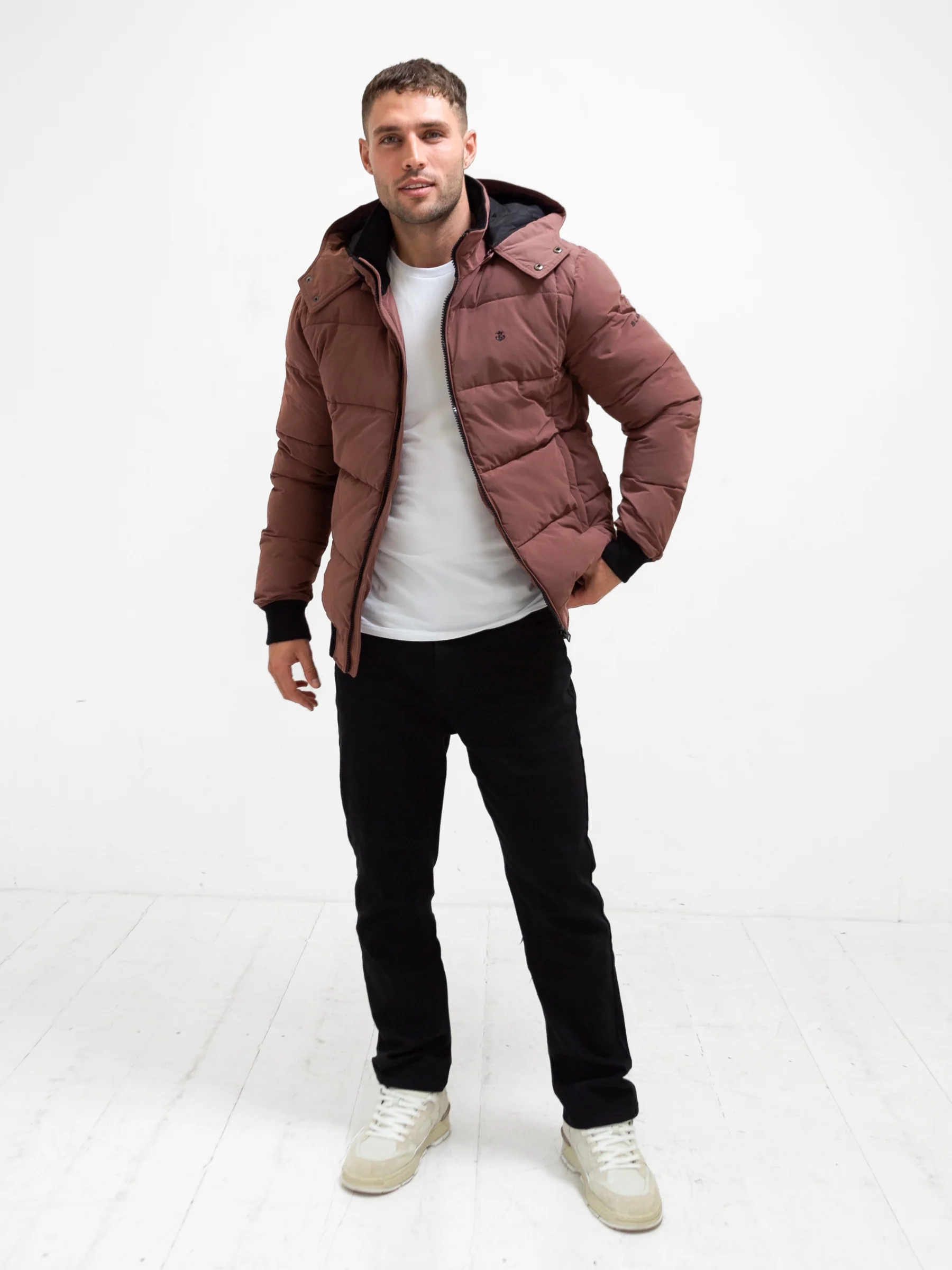 Ultimate Puffer Coat - Burgundy - Prinboxs
