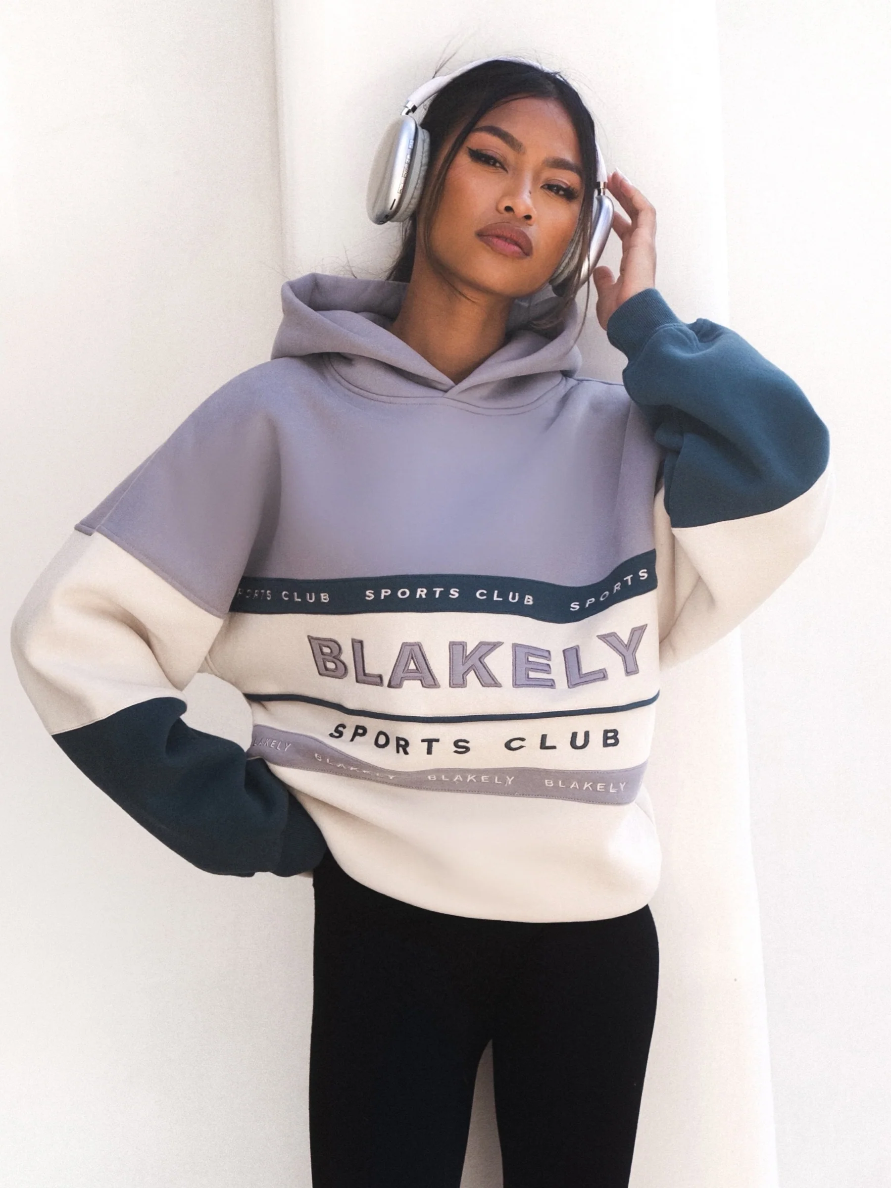 Alpine Sports Oversized Hoodie - Pale Lilac - Prinboxs