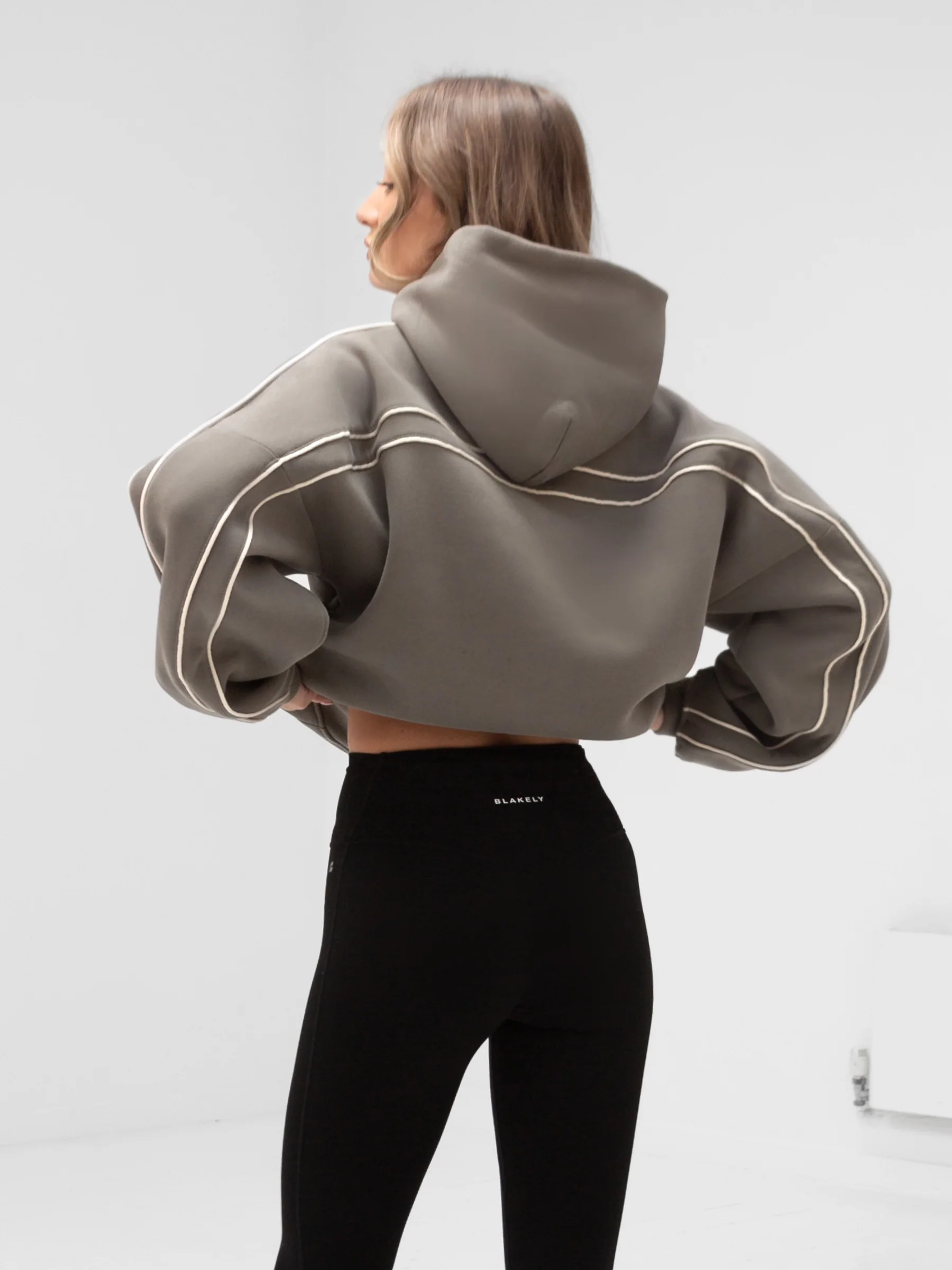 Apex Pro Oversized Hoodie - Safari Green - Prinboxs