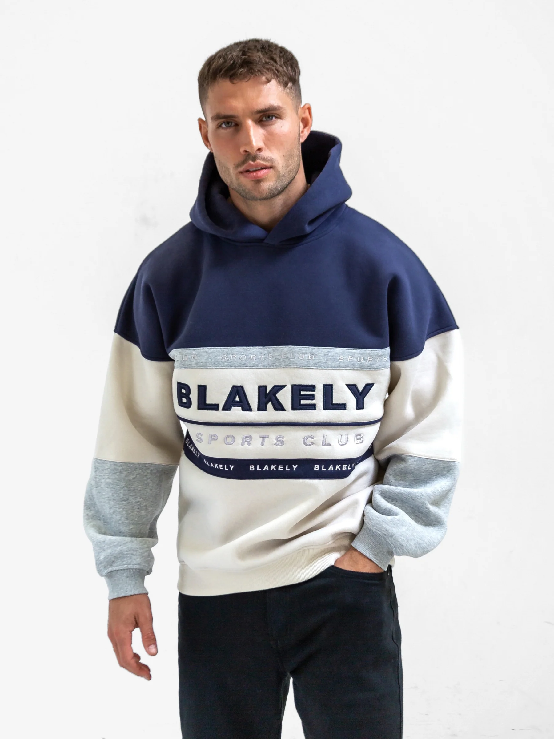 Alpine Sports Relaxed Hoodie - Navy - Prinboxs