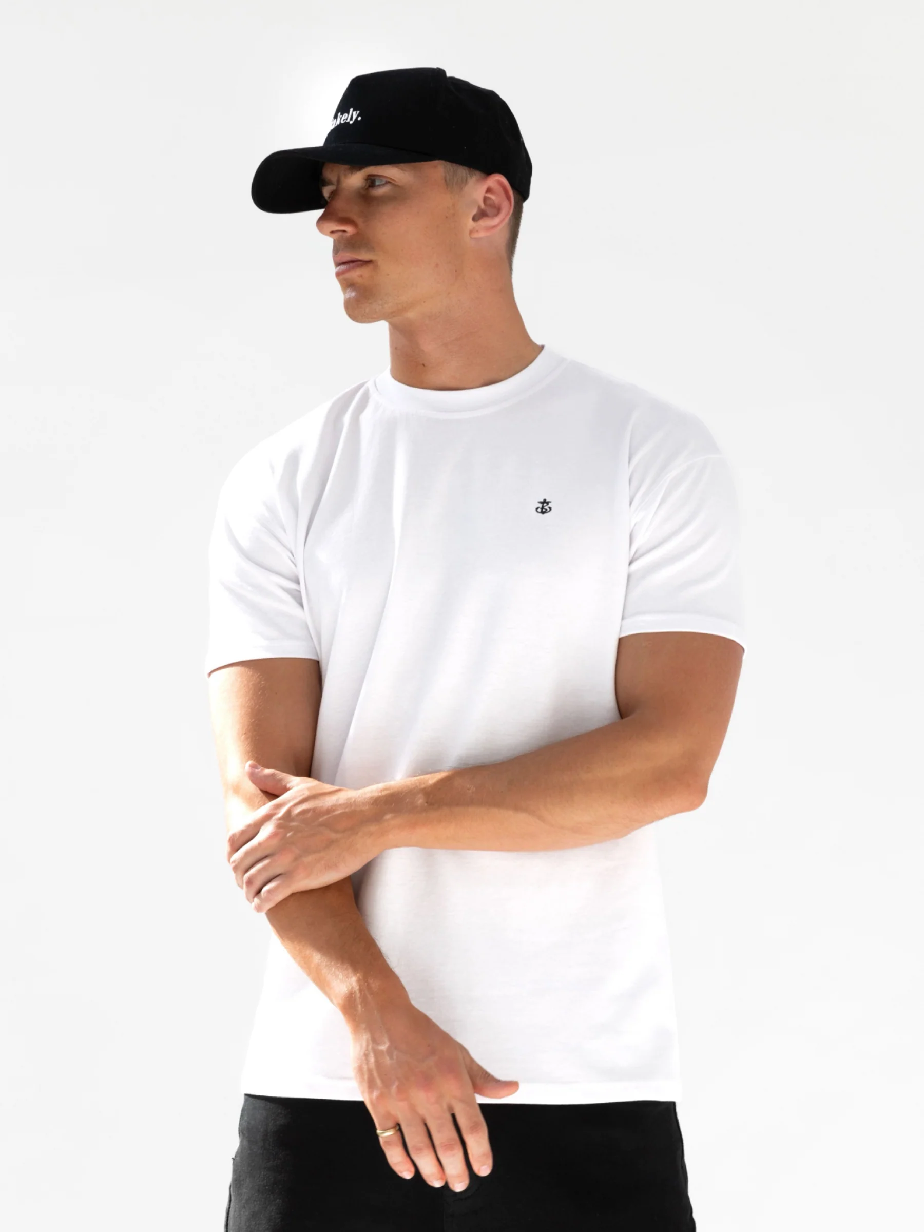 Anchor Relaxed T-Shirt - White - Prinboxs