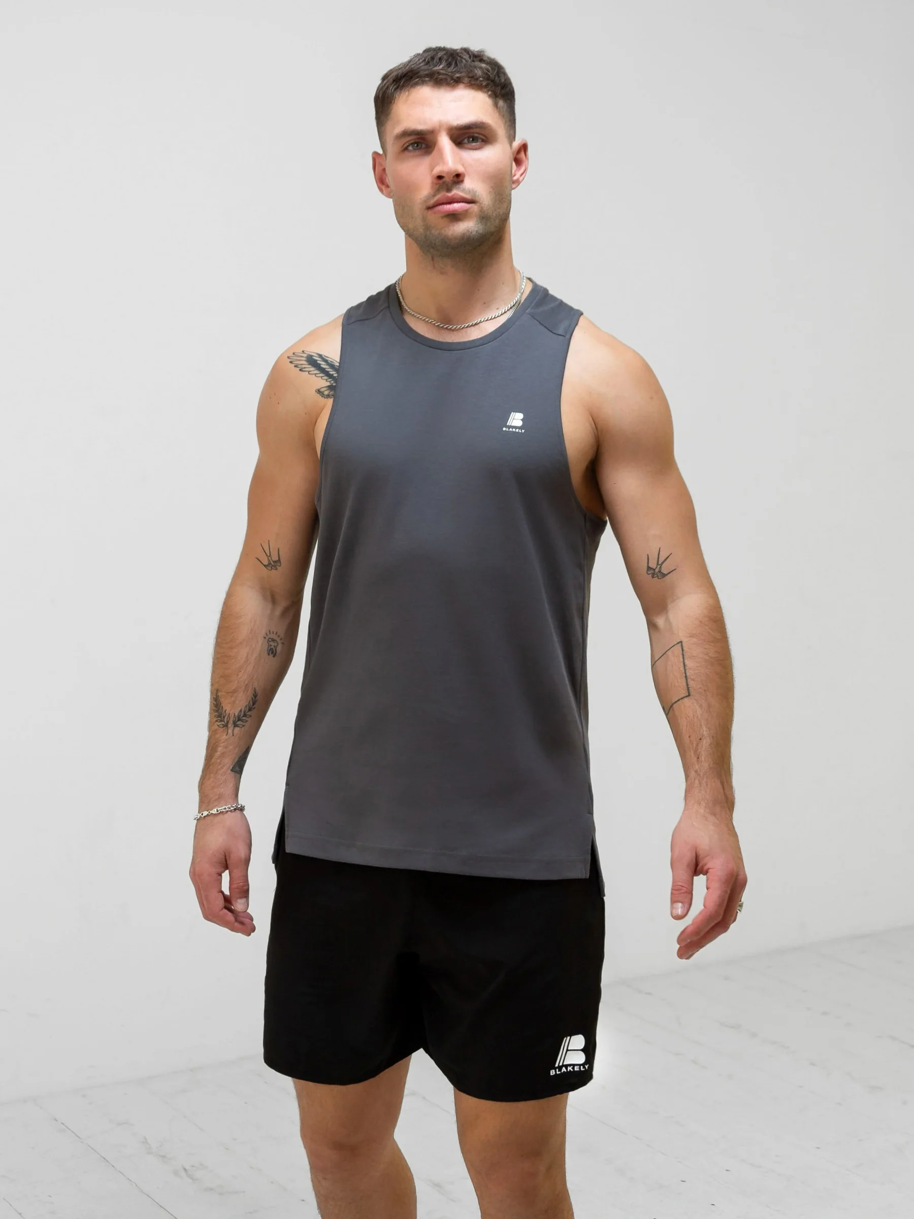 Apex Tech Sleeveless Vest - Charcoal - Prinboxs