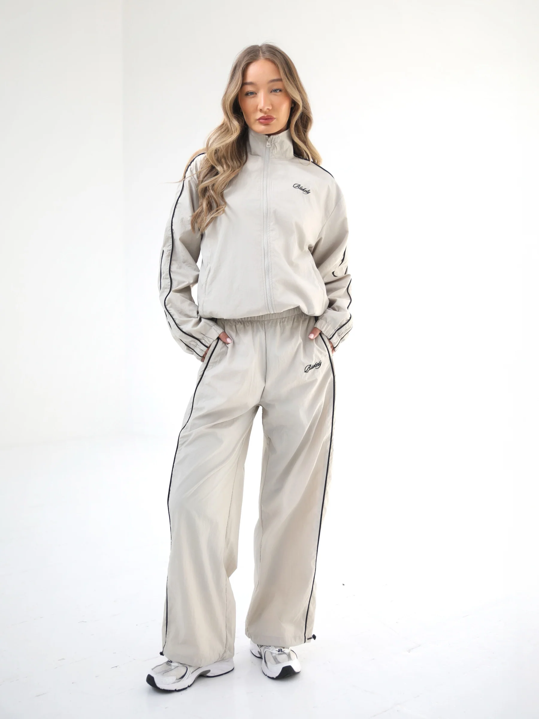 Off Duty Full Zip Jacket - Light Taupe - Prinboxs