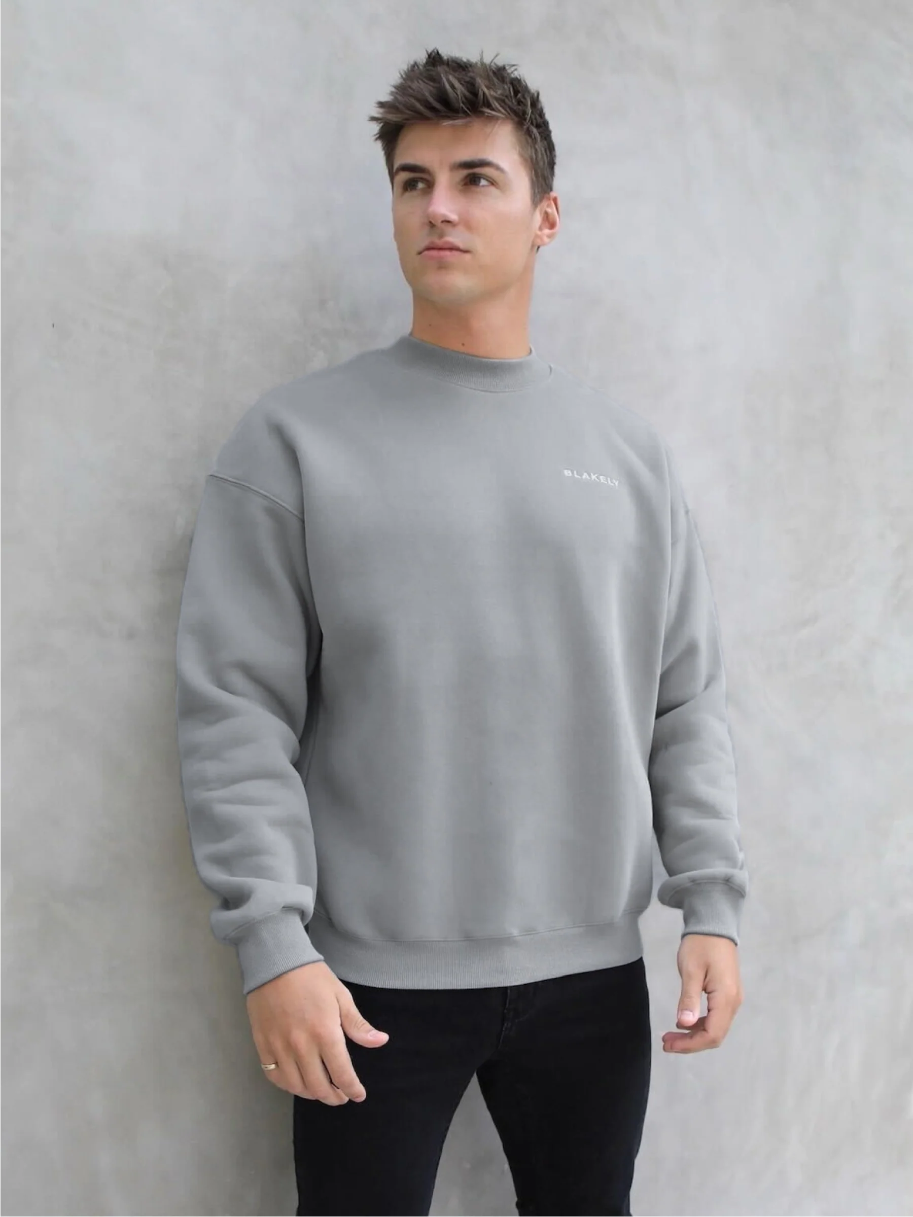 Series Relaxed Jumper - Stone Grey - Prinboxs