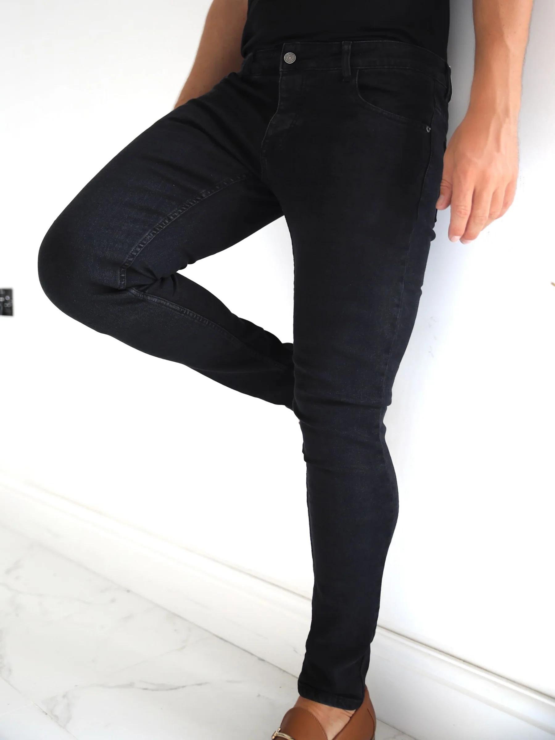 Vol. 7 Skinny Jeans - Black - Prinboxs